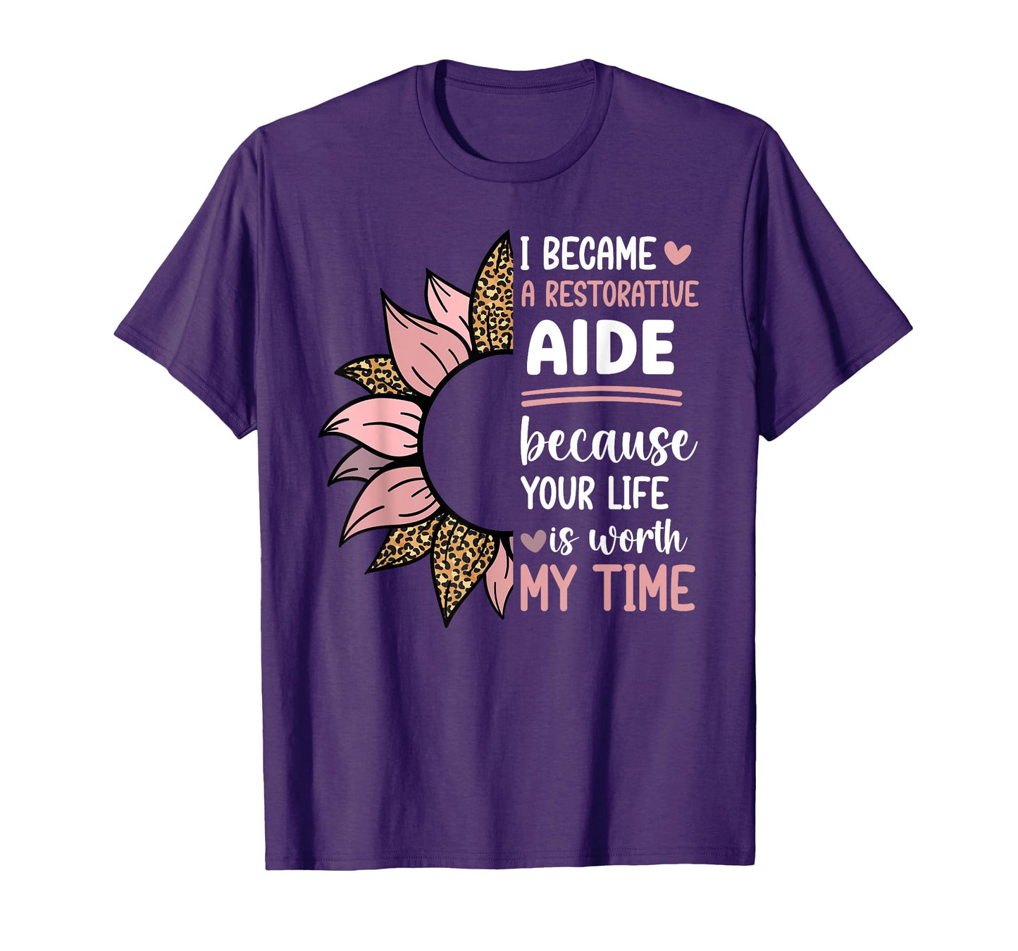 I Became A Restorative Aide Proud Restorative Aides T-Shirt