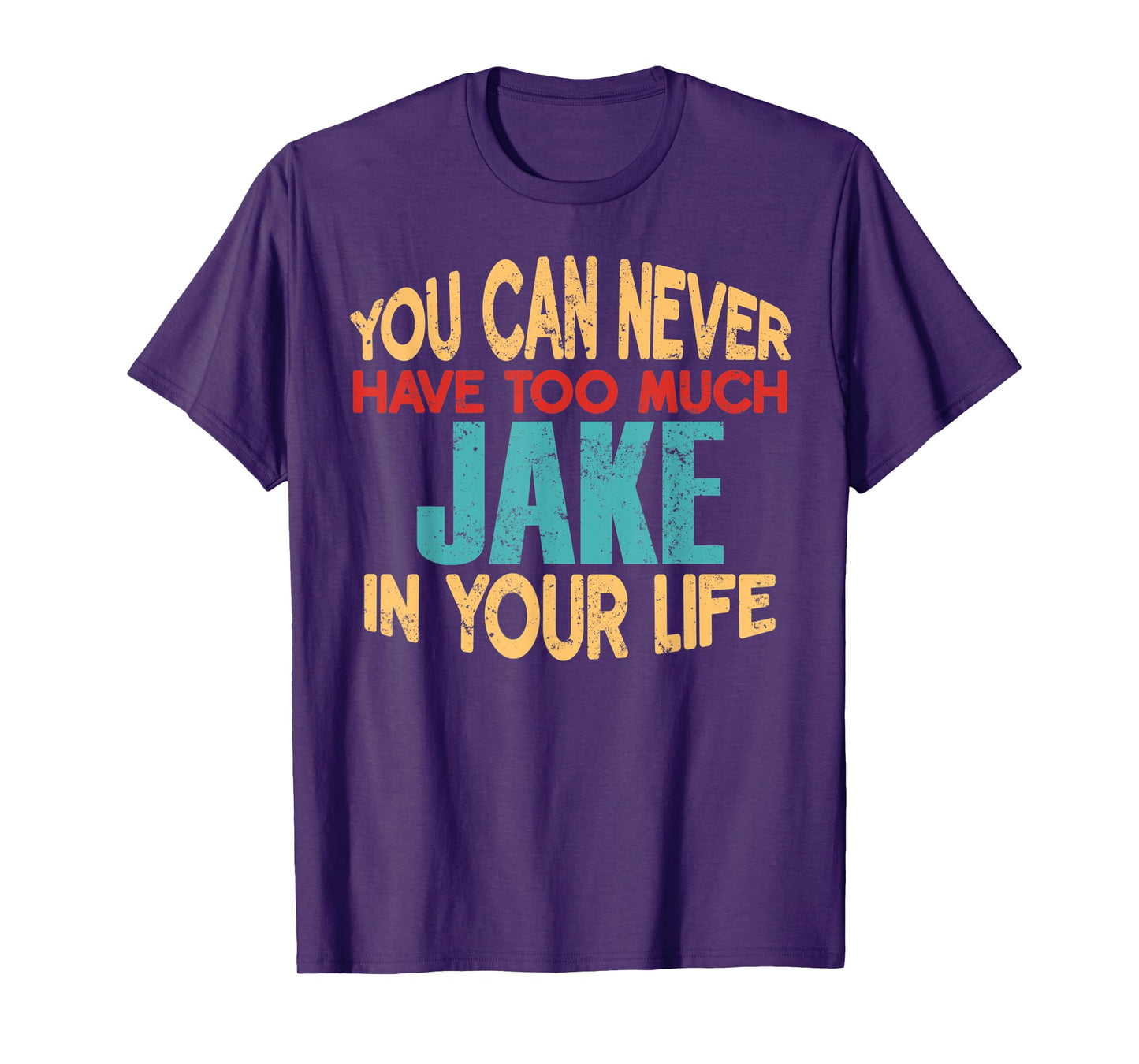 Funny Jake Personalized Tshirt First Name Joke Item T-Shirt