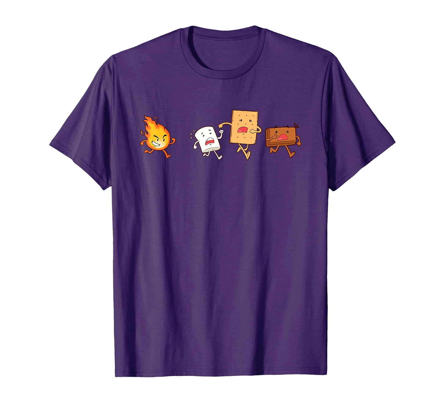 Camping Chef Gift S'mores Camp Fire T-Shirt