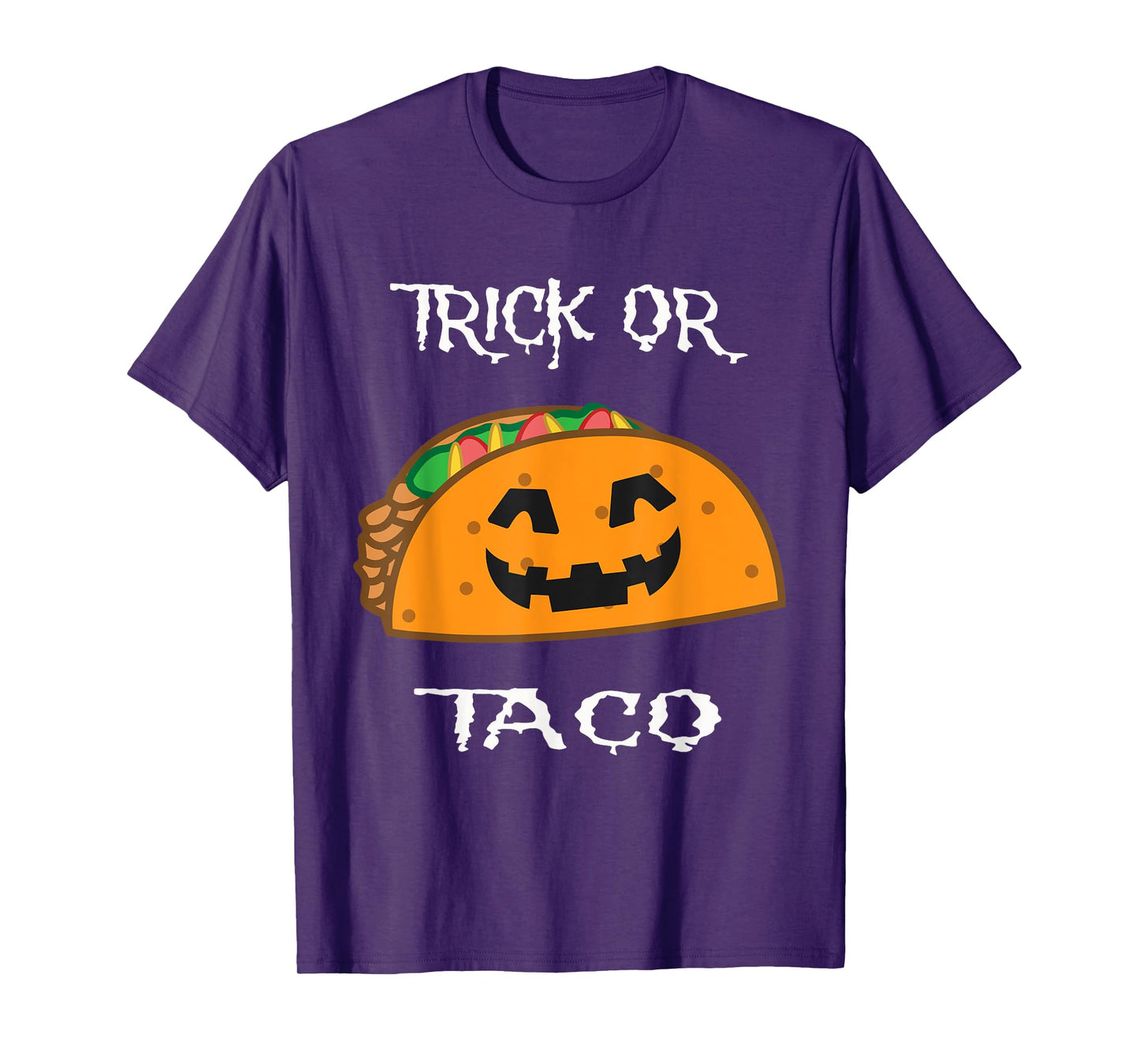 Trick or Taco, Funny Halloween costume T-Shirt