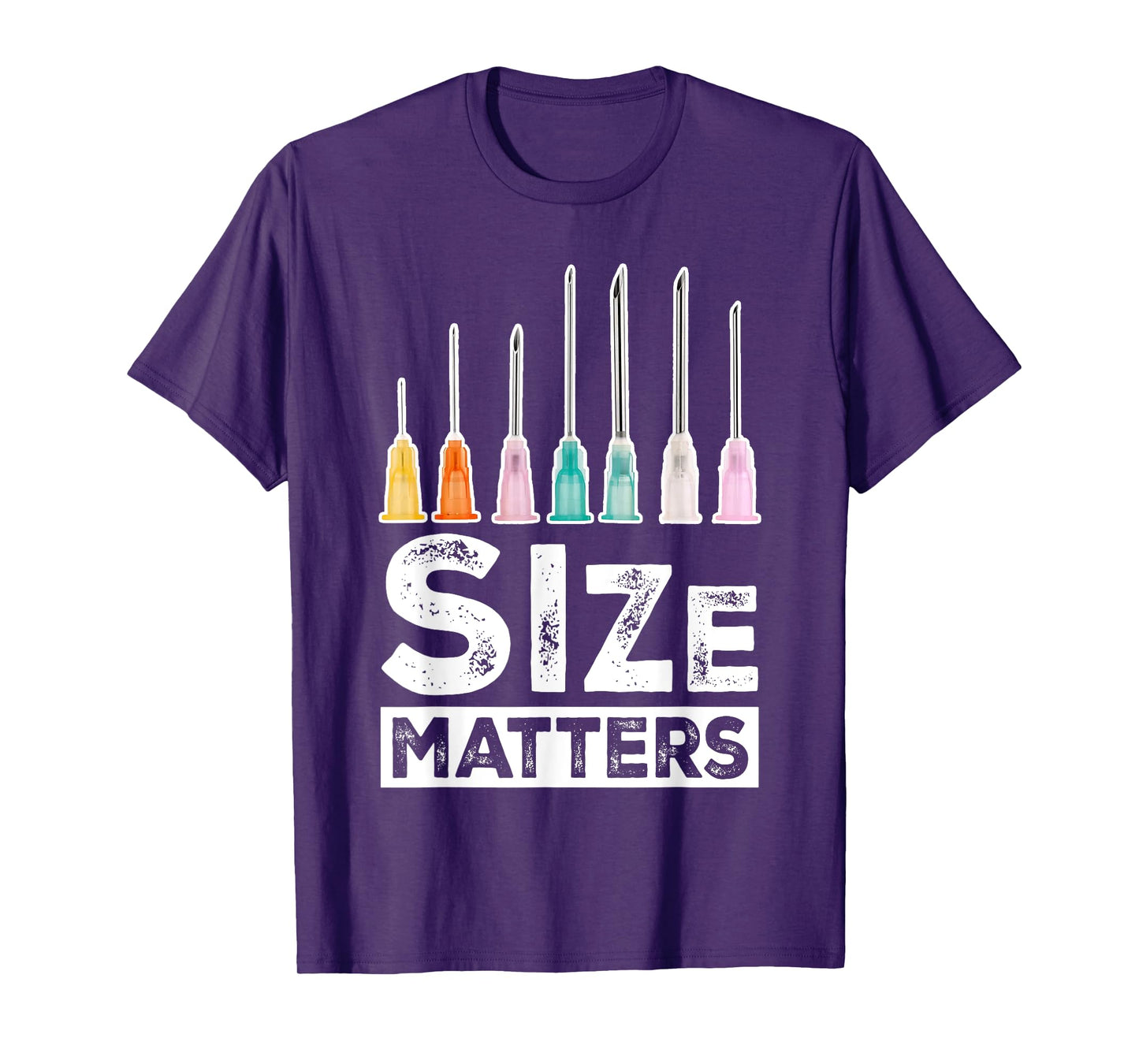 Size Matter, Nurse Hypodermic Needle T-Shirt