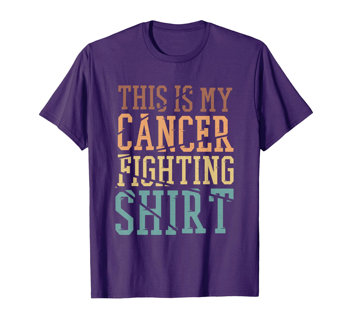 This Is My Cancer Fighting Shirt, Cancer Chemo Awareness T-Shirt