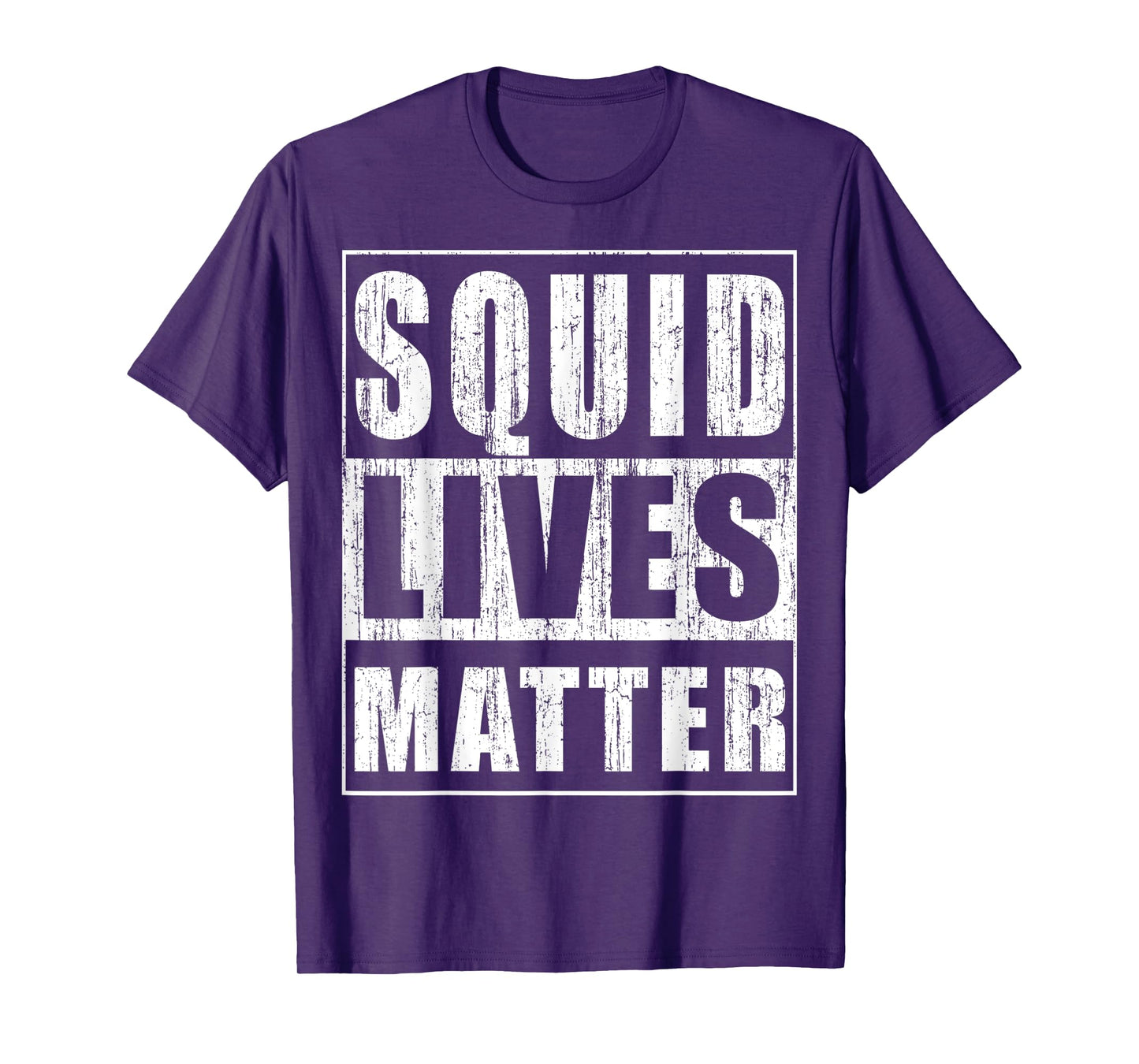 Squid Lives Matter Water Life Protection T-Shirt