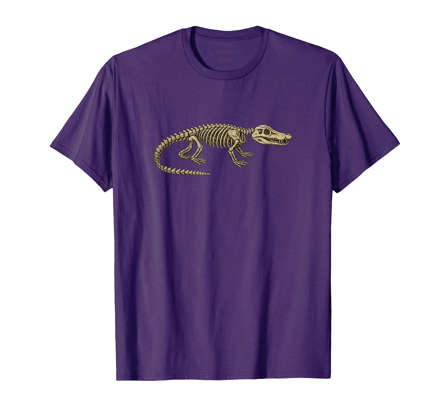 Skeleton Alligator Crocodile T-Shirt