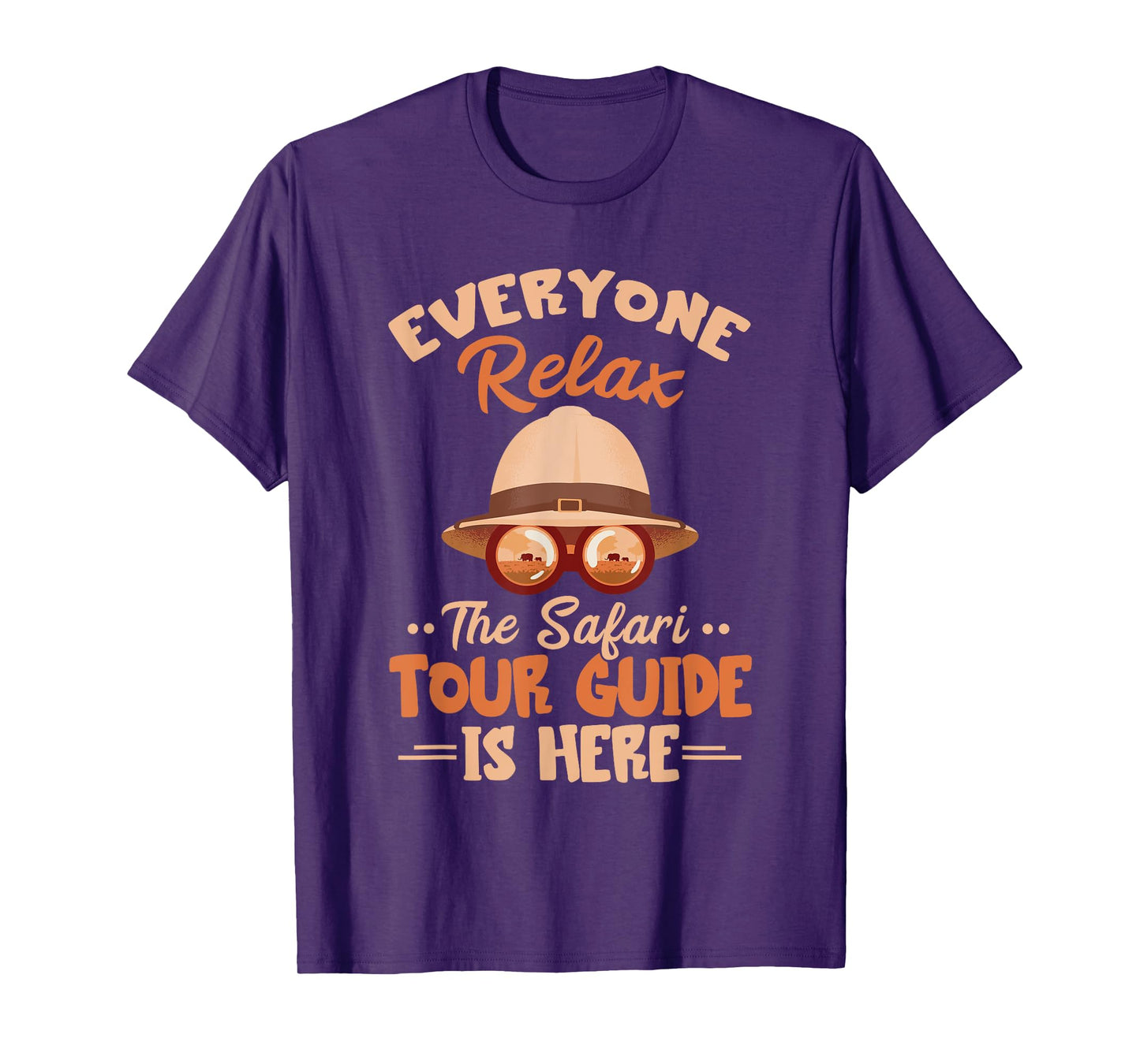Safari Tour Guide Everyone Relax Safari Tour Guide Costume T-Shirt