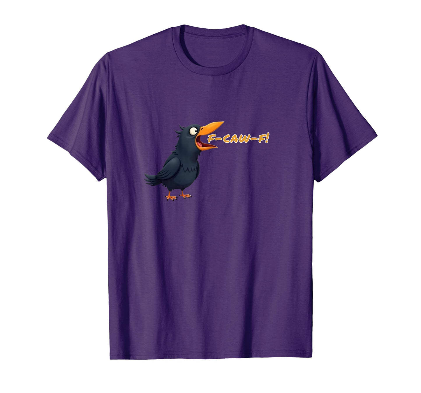 Funny Crow Swearing f-caw-f T-Shirt