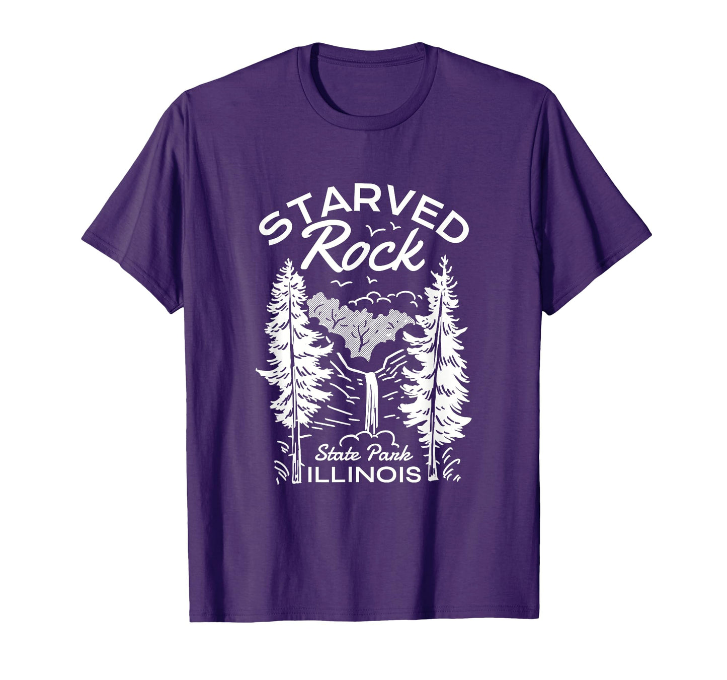 Starved Rock State Park Illinois Nature T-Shirt
