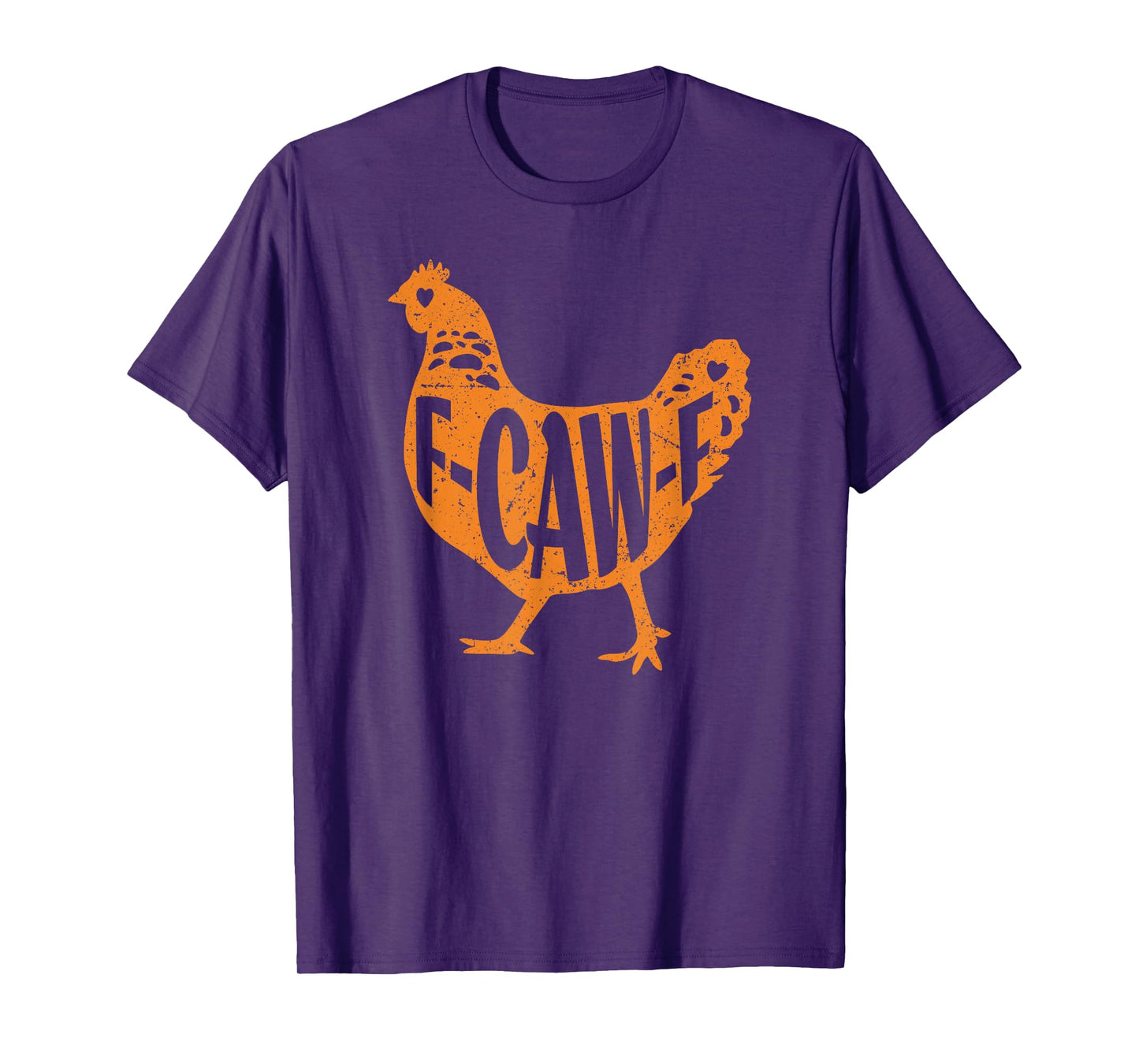 Funny Chicken F-CAW-F Humor FCAWF Chicken Meme Halloween T-Shirt