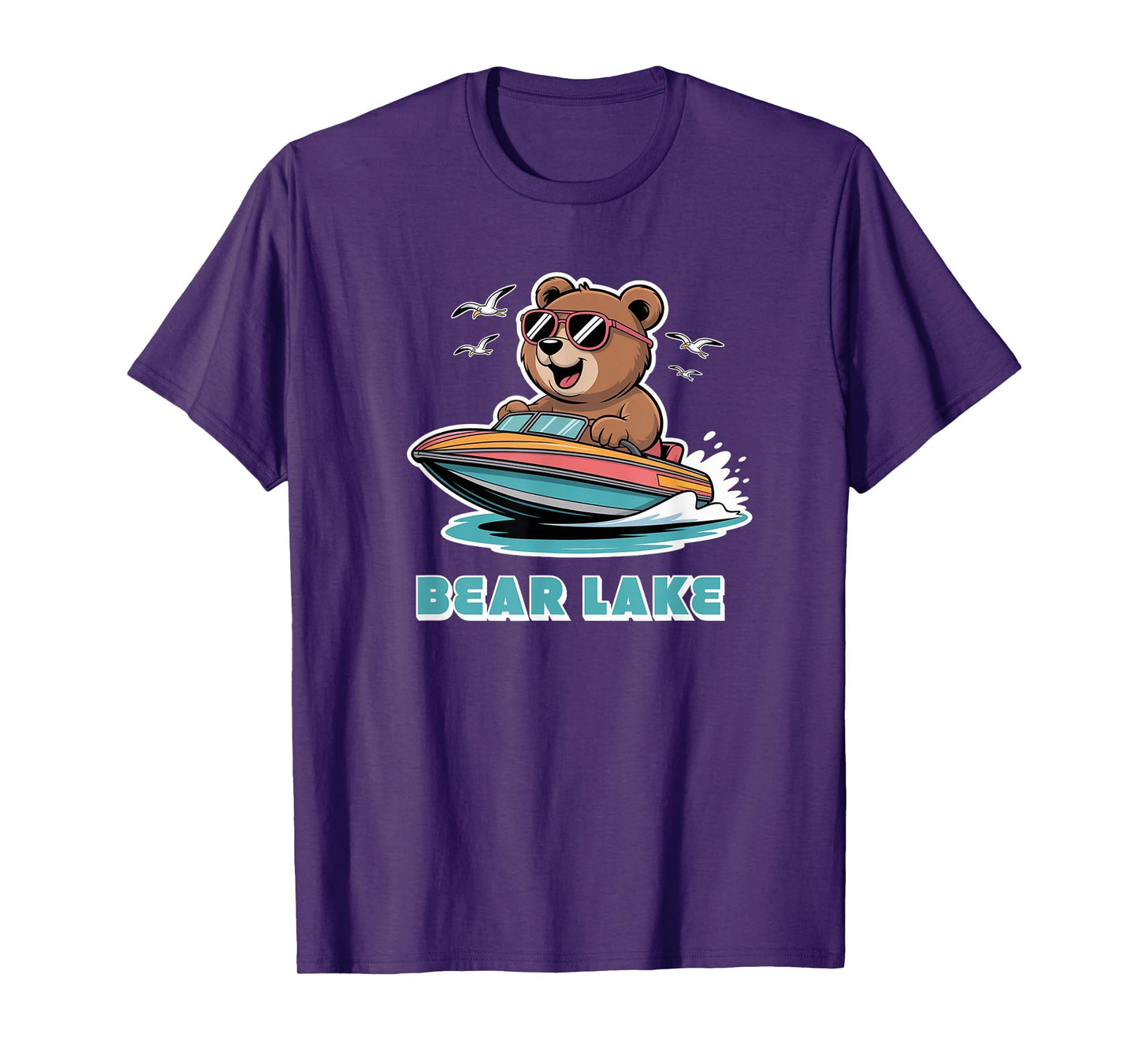 Cute Bear Lake Utah and Idaho for Adults and Kids T-Shirt