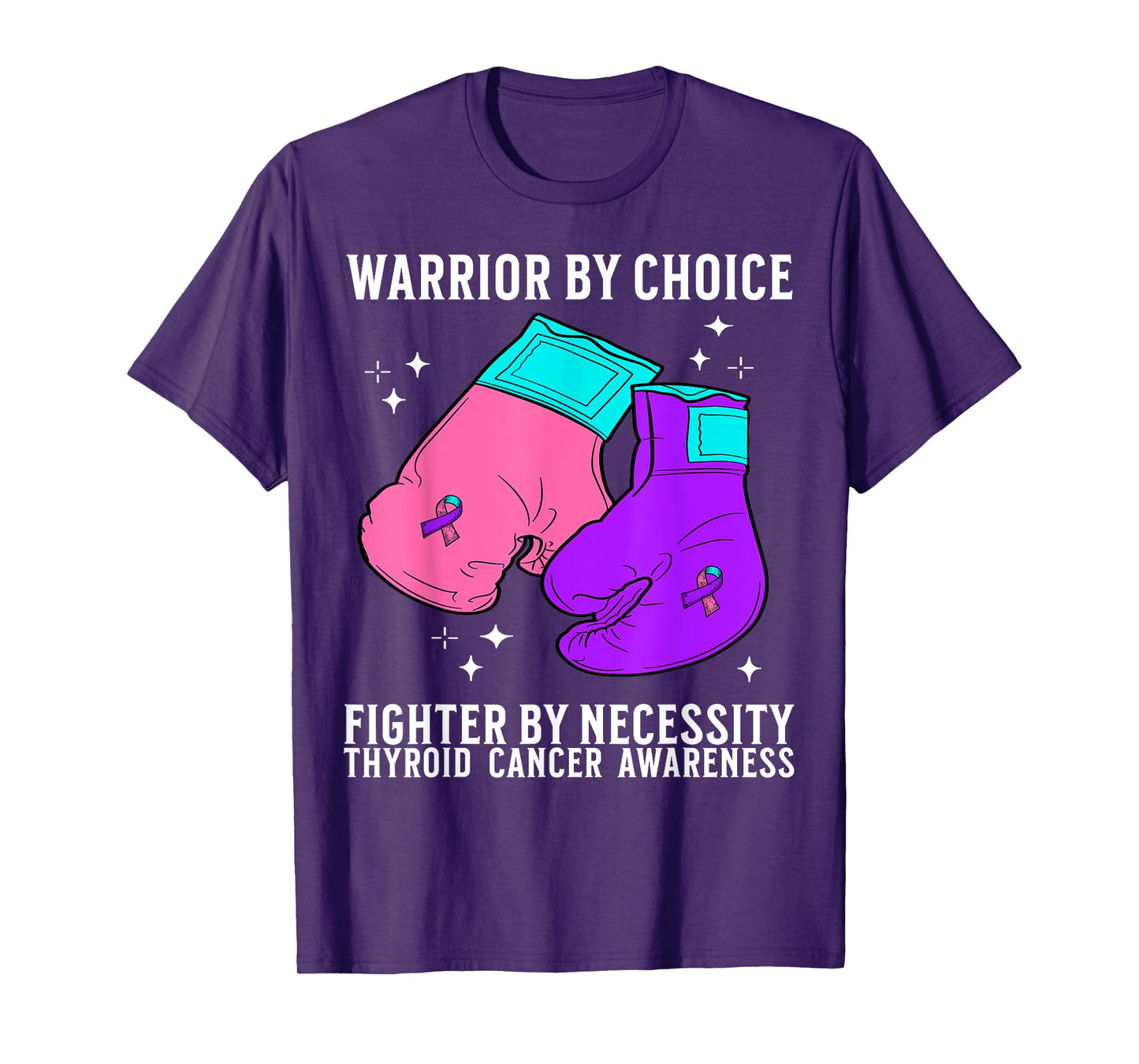 Thyroid Cancer Awareness Fighter Gifts Thyroid Cancer T-Shirt