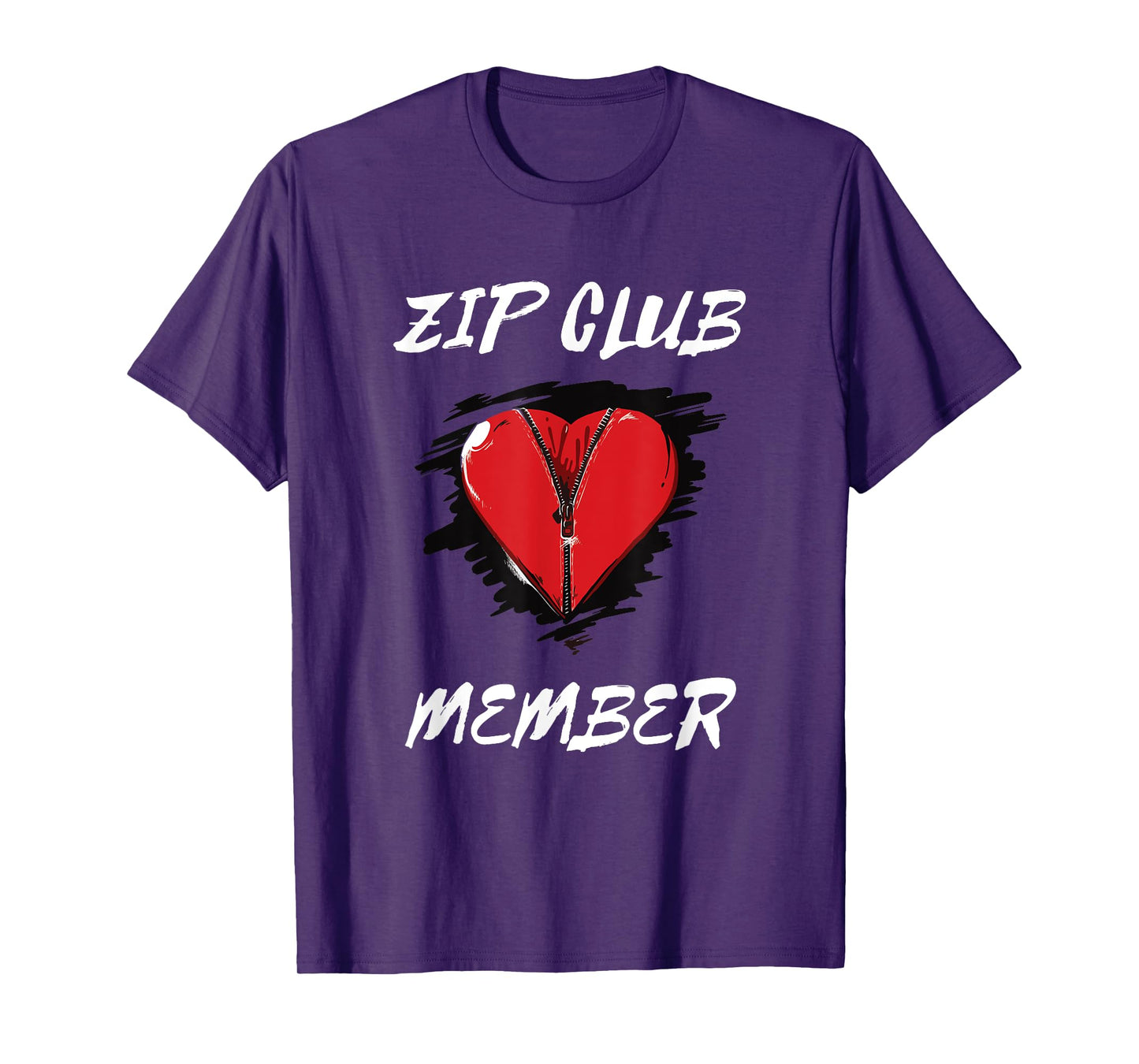 Zip Club Member Heart Patients Survivor Open Heart Surgery T-Shirt