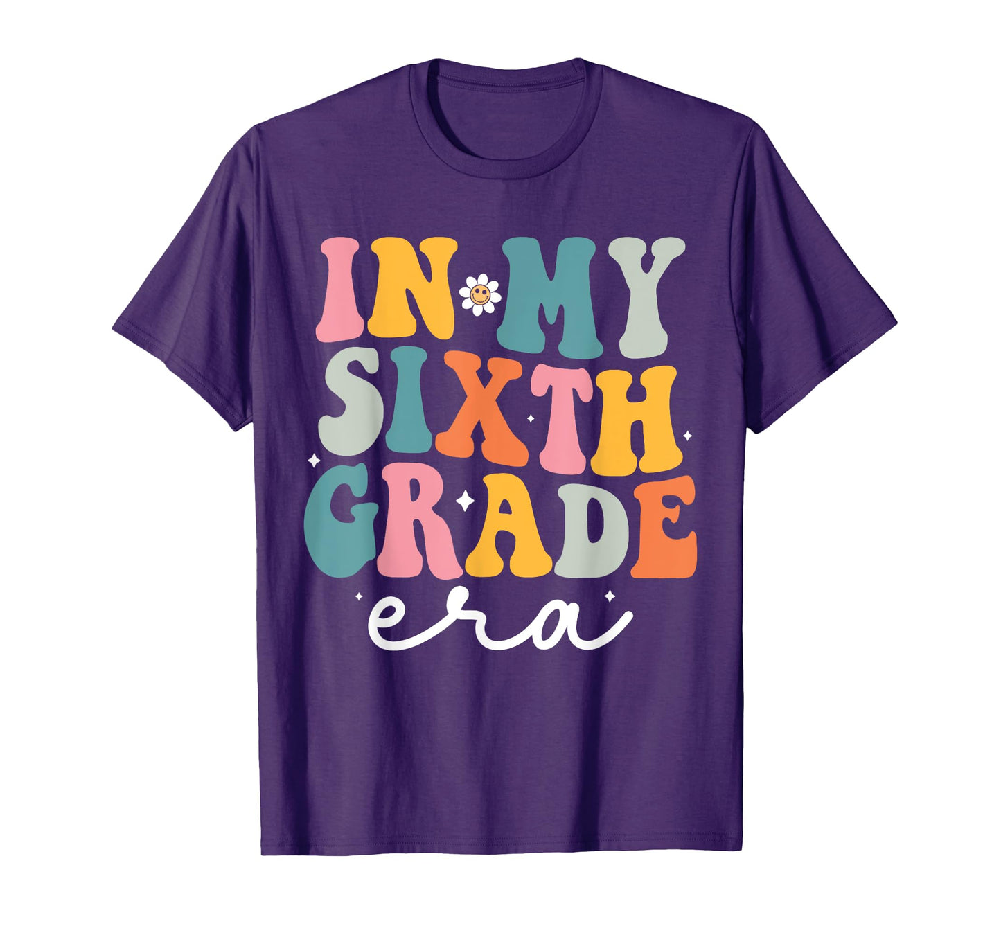 In My Sixth Grade Era Kids Back To School 6th Grade Teacher T-Shirt