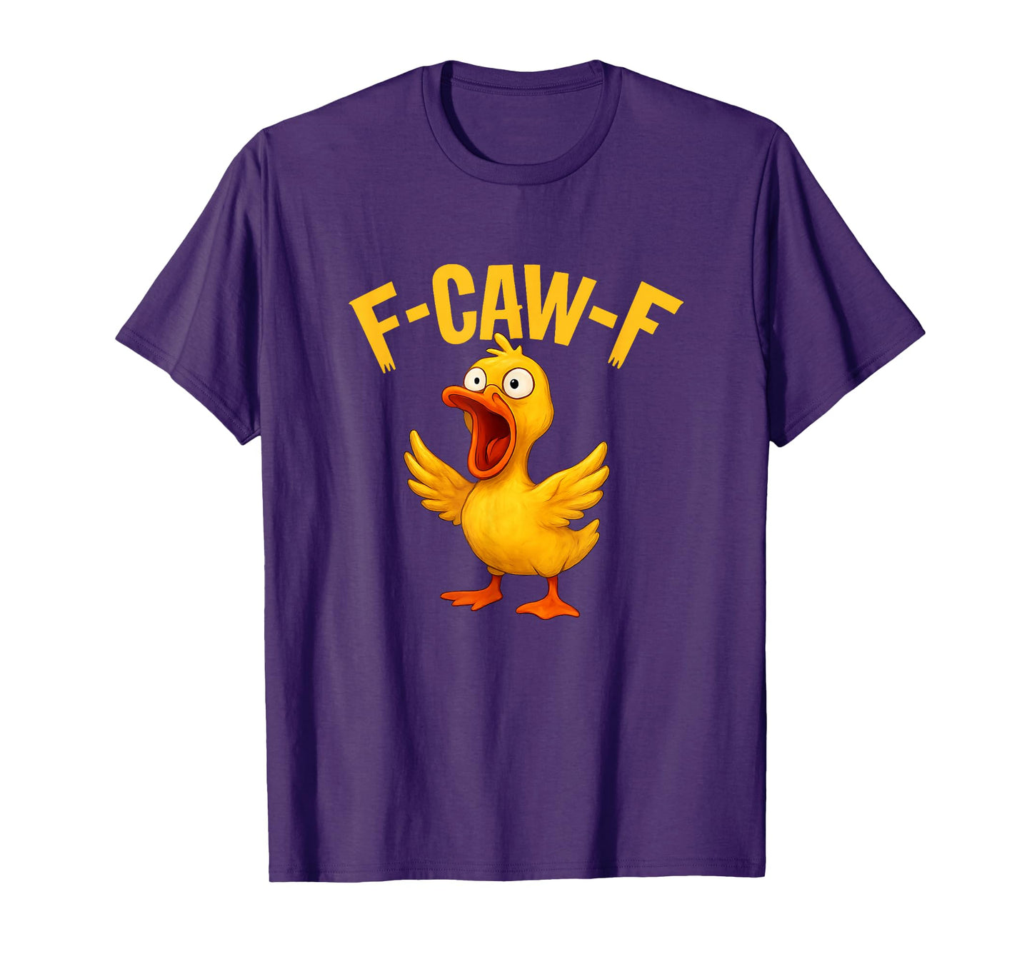 Funny F-Caw-F Duck FCAWF Duck Lover Men Women Kids Gift T-Shirt
