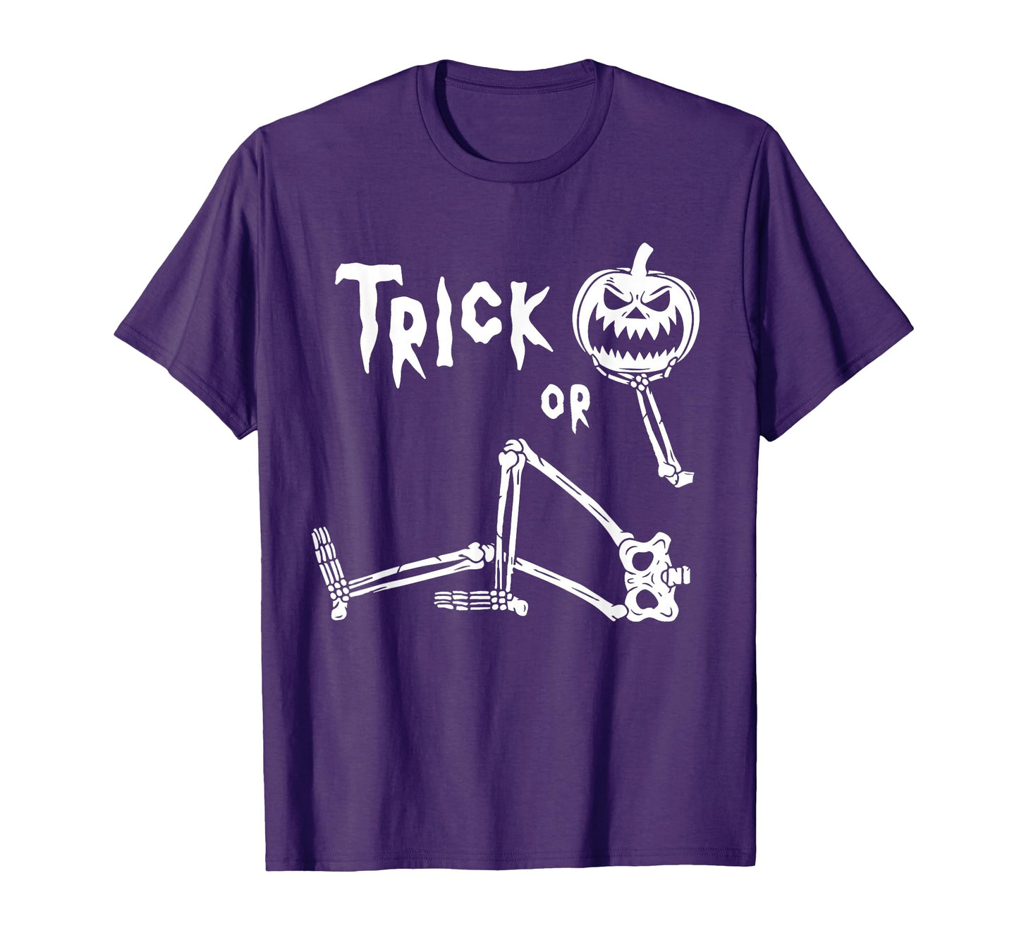 She's My Trick and He's My Treat Skeleton Couples Halloween T-Shirt
