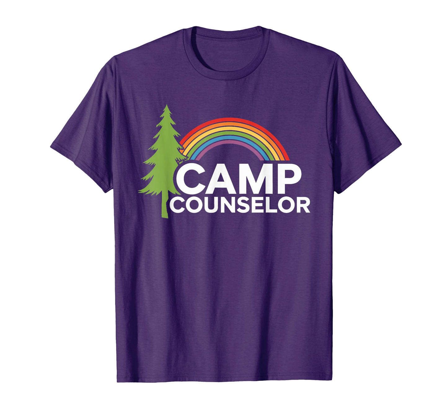 Summer Camp Counselor Campground Crew Staff Teacher Camping T-Shirt