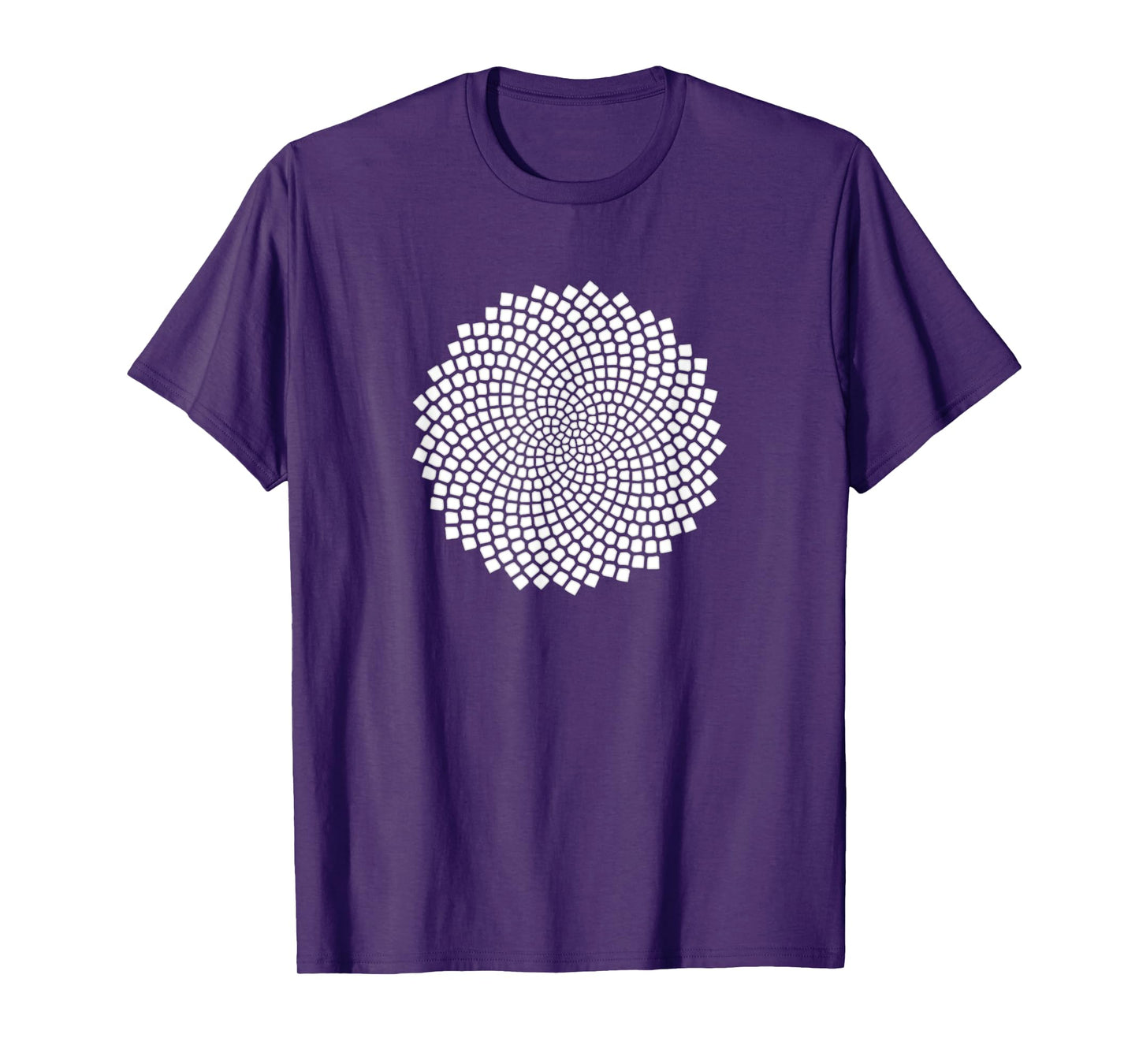 Sunflower Seeds Fibonacci Spiral Golden Ratio Mathematics T-Shirt