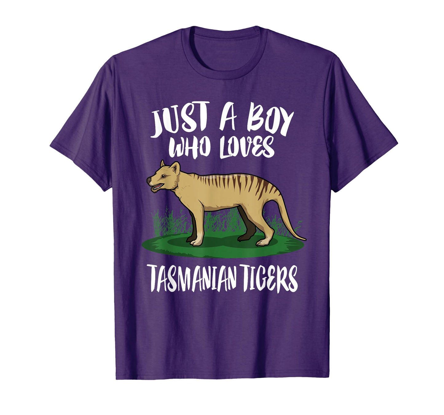 Just A Boy Who Loves Tasmanian Tigers Gift T-Shirt