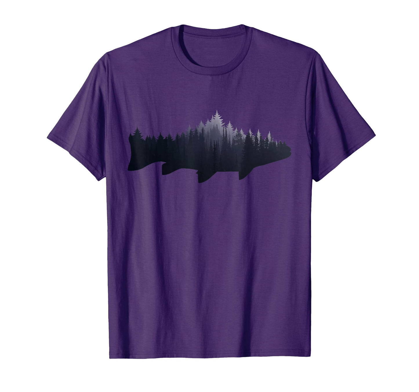Trout T-Shirt - Fly Fishing Nature Outdoor Fisherman Gift T-Shirt