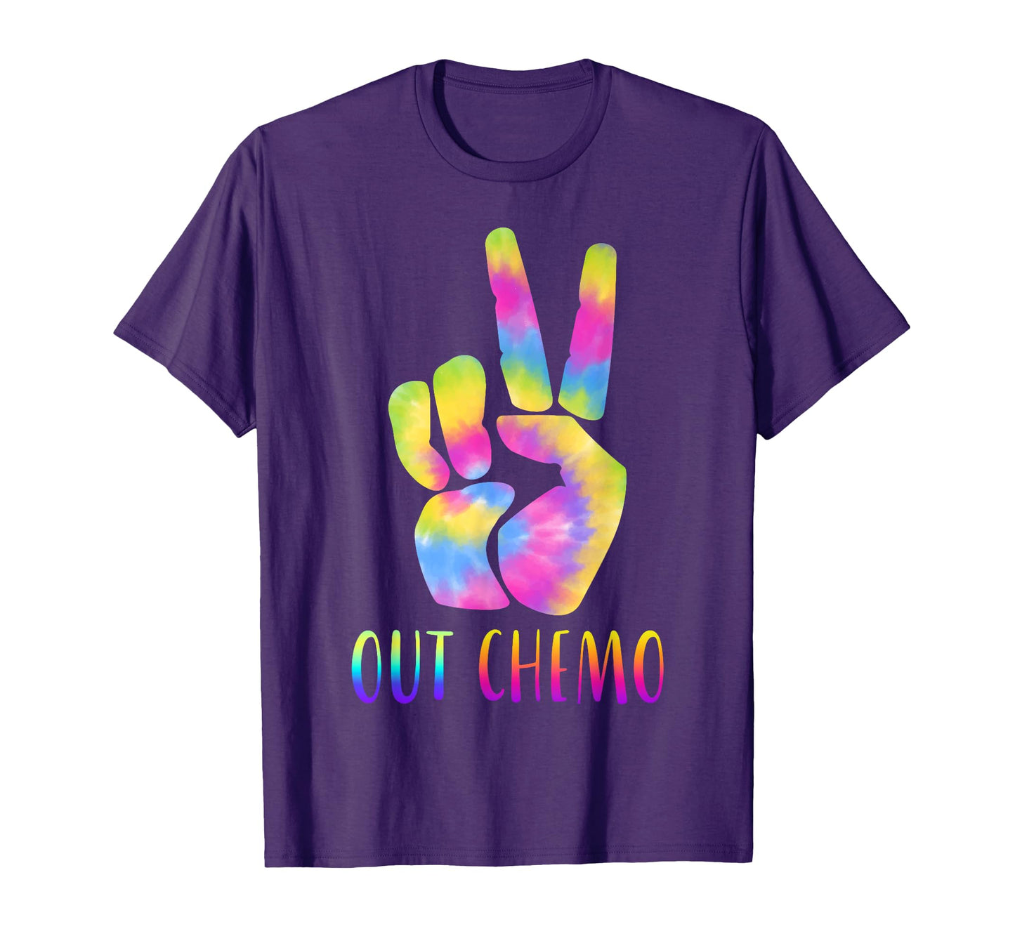 Peace-Out Chemo Last Day Of Chemo End Chemotherapy Cancer T-Shirt