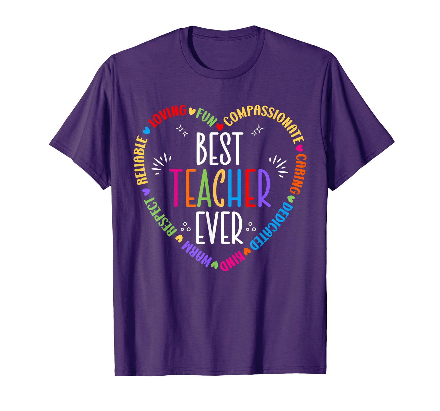 Best Teacher Ever Teacher Motivational Appreciation T-Shirt