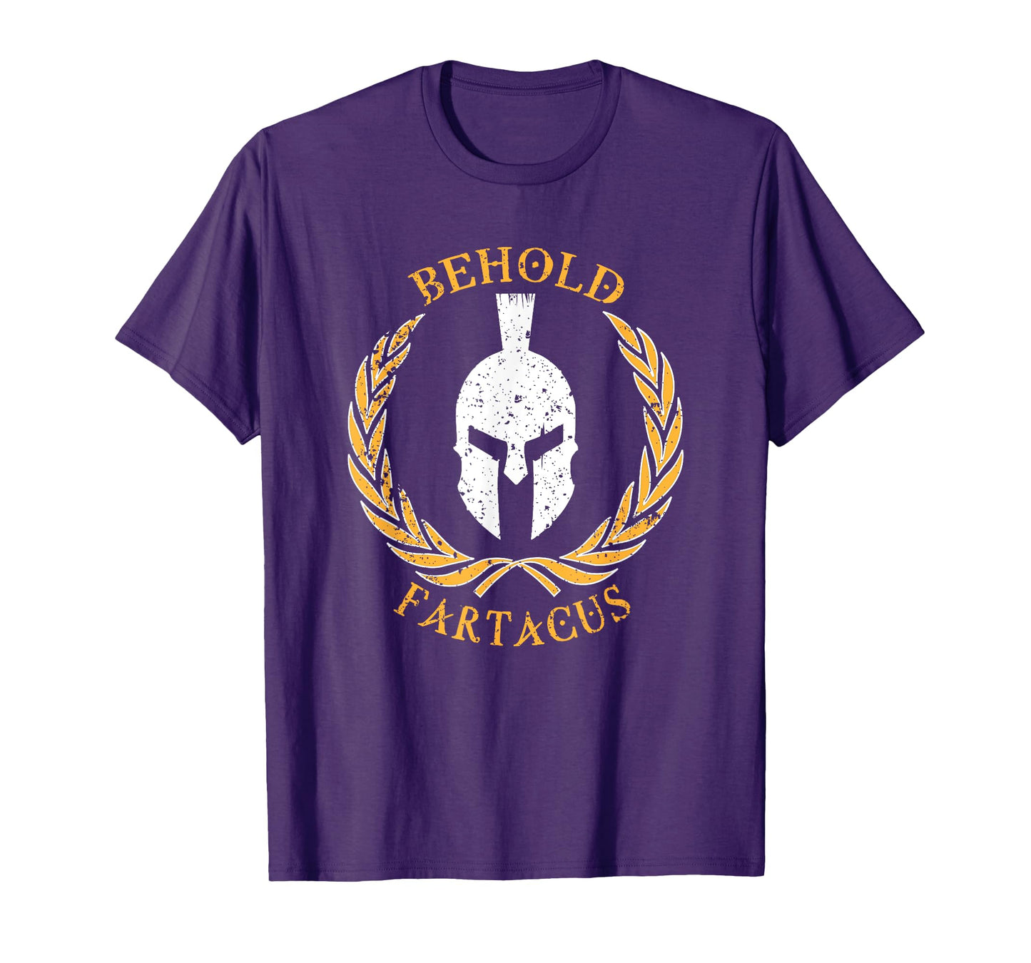 Behold Fartacus T-Shirt, Distressed Fart Greek Gods Gift T-Shirt