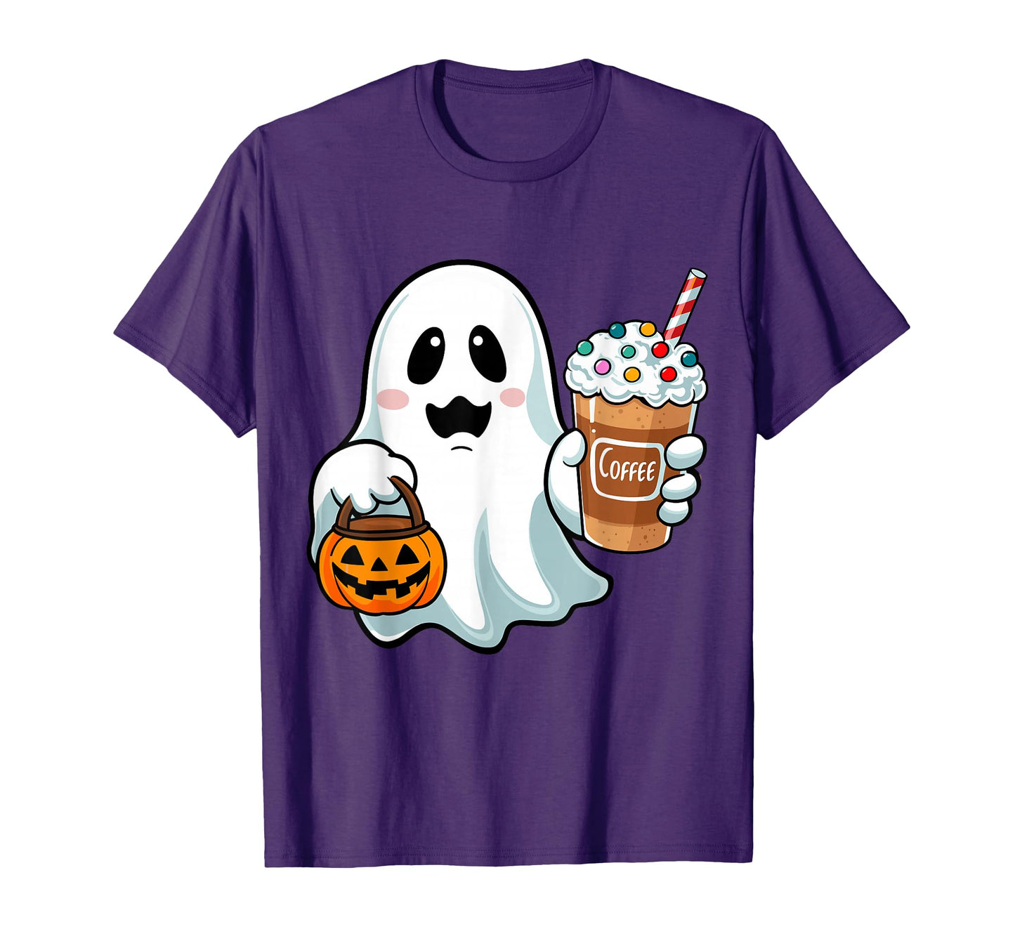 Funny Scary Happy Halloween Costume Men Women Kids Boo 2025 T-Shirt