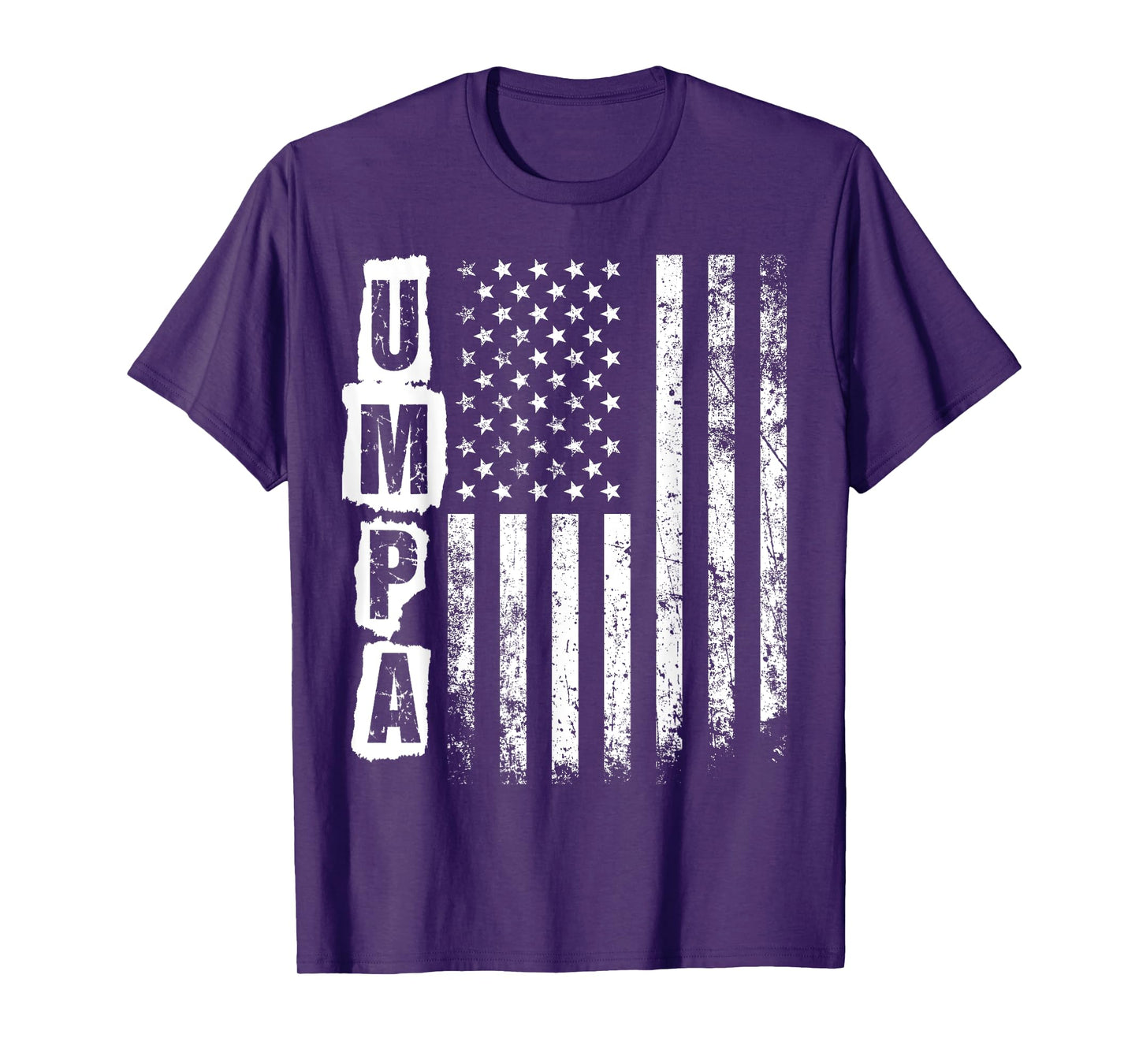 Umpa Father's Day American Flag 4th of July Xmas T-Shirt