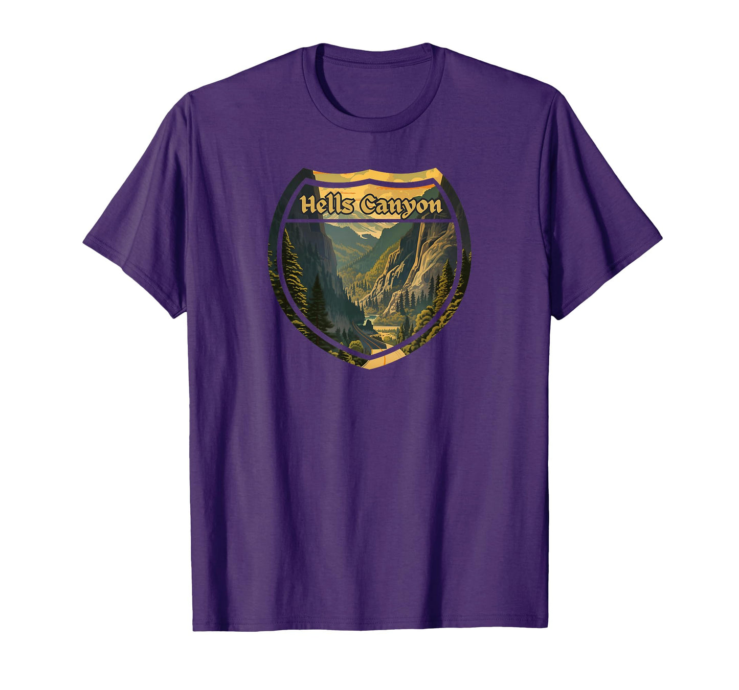 Hells Canyon Scenic Byway Souvenir T-Shirt