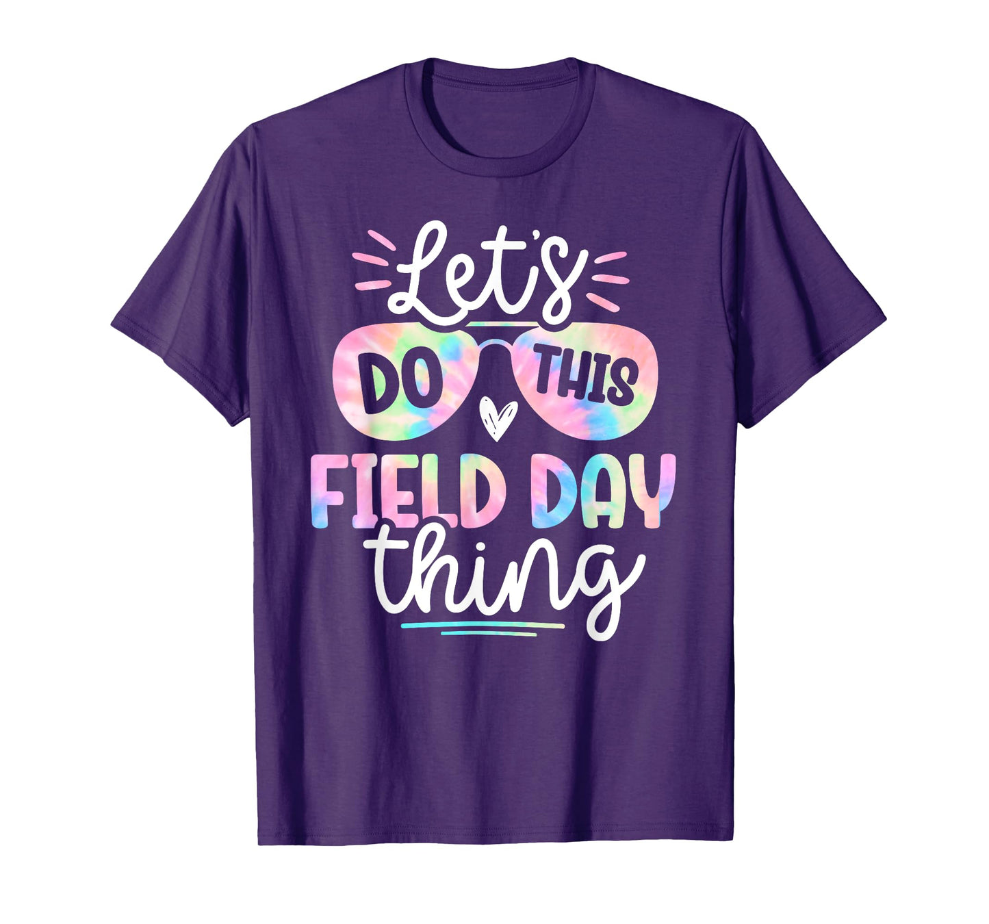 School Field Day Tie Dye Field Day teachers Kids T-Shirt
