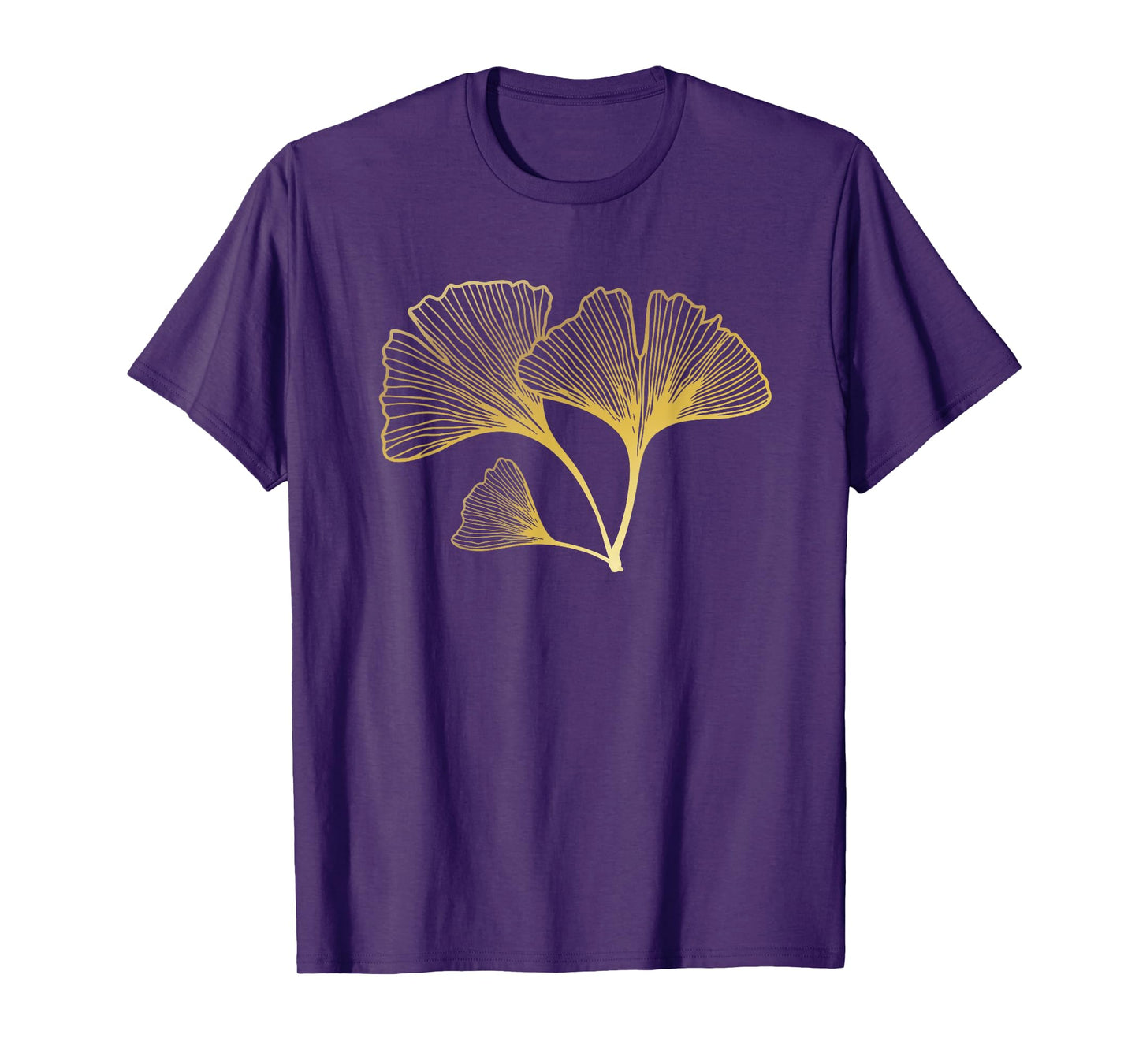 Ginkgo biloba leaf minimalist T-Shirt