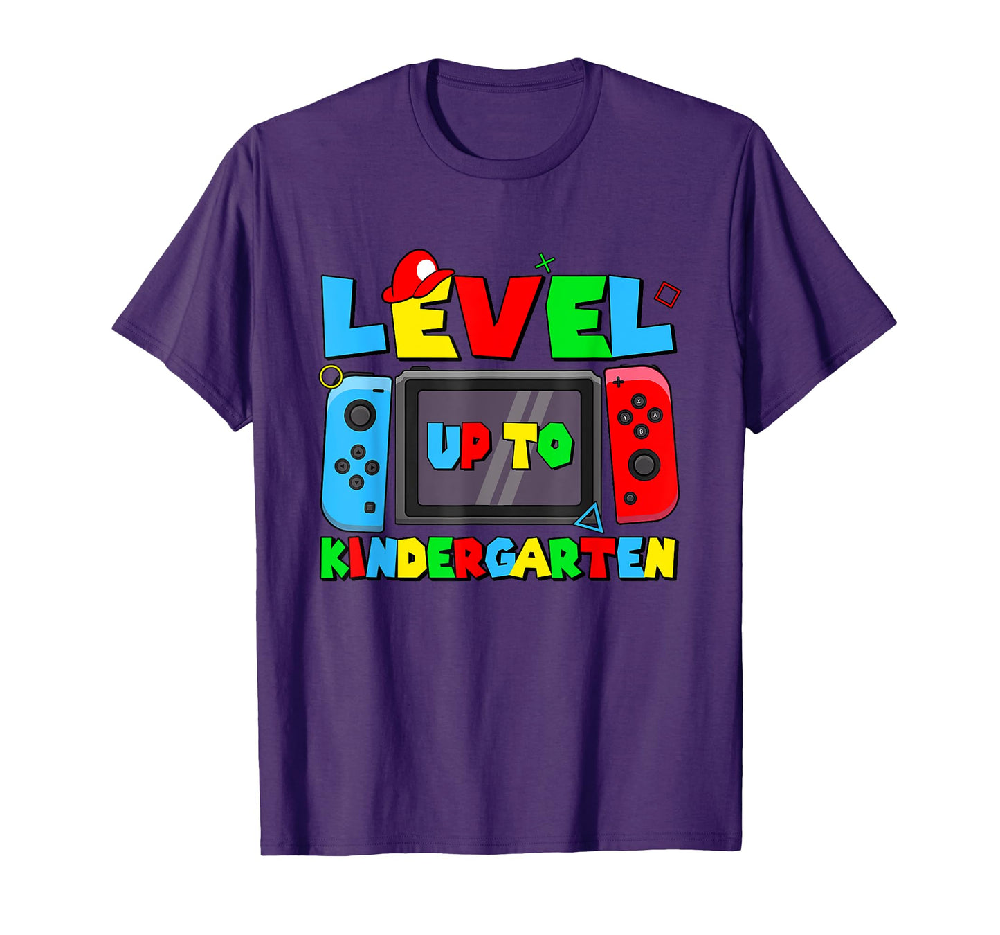 Level Up To Kindergarten Back To School First Day Kids T-Shirt