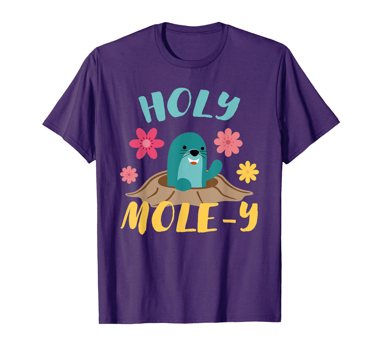 Cute mole biologist animal lover chemistry saying T-Shirt