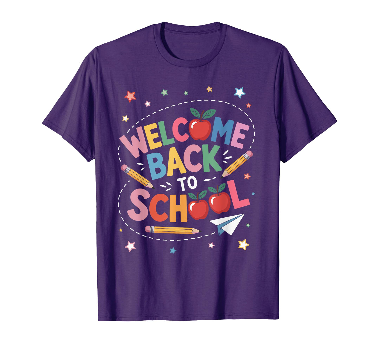 Welcome Back to School Cute First Day Of School Teacher Kids T-Shirt