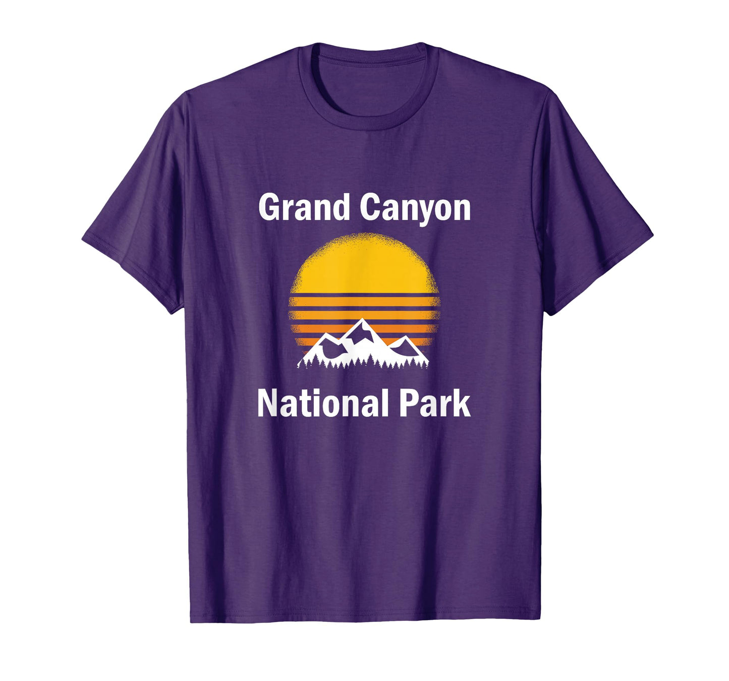 Grand Canyon National Park Mountain Sunset T-Shirt
