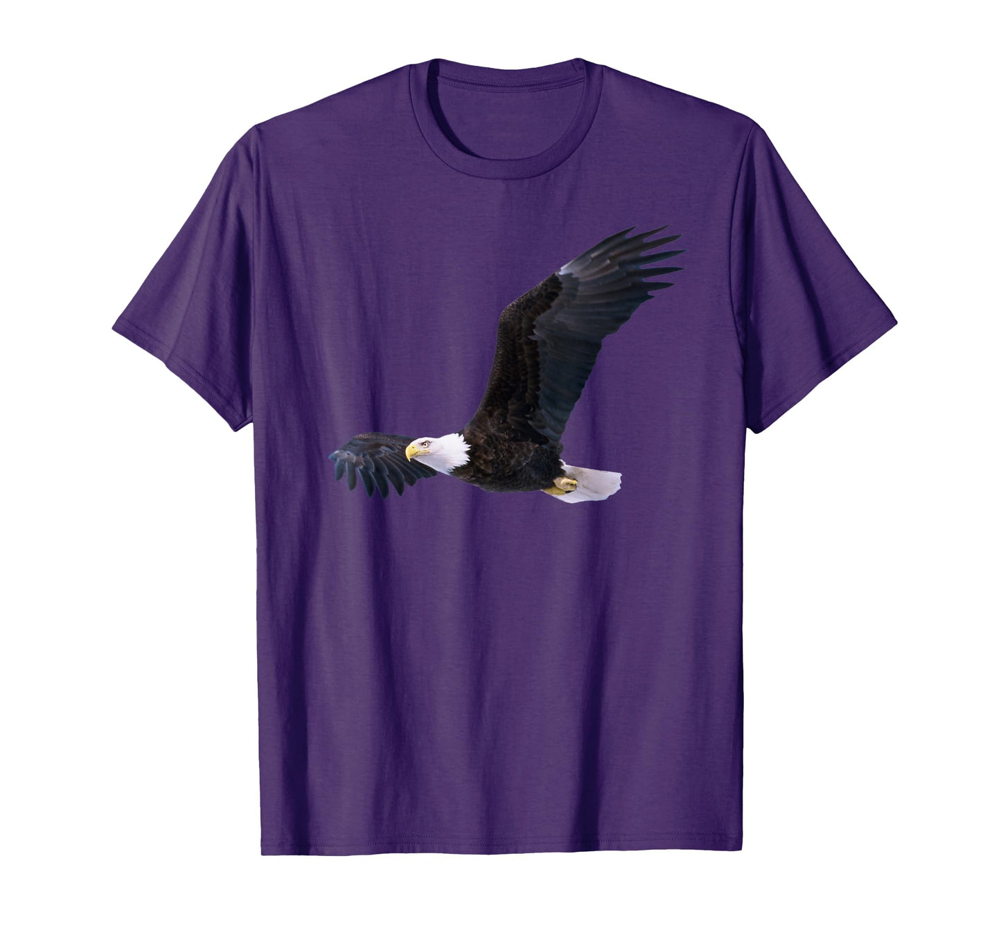Elegant American Bald Eagle In Flight Photo Portrait T-Shirt