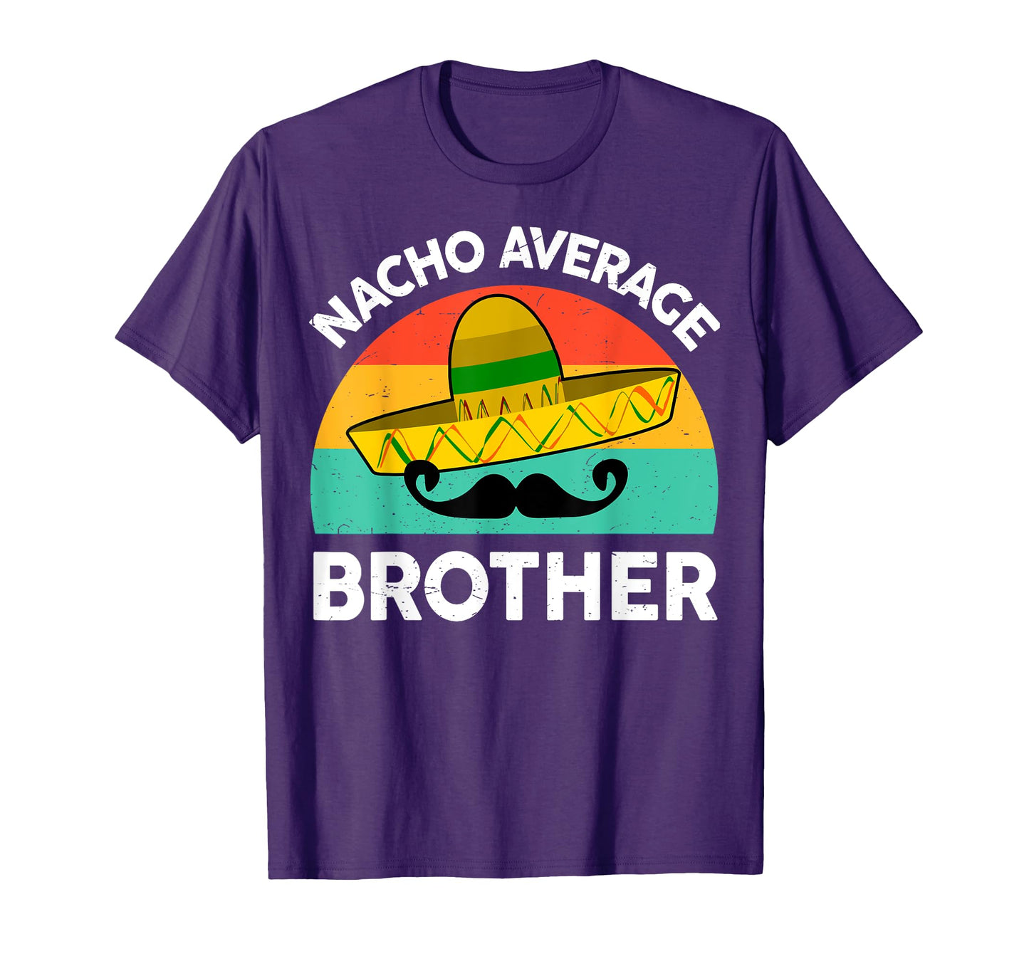 Funny Nacho Average Big Brother Shirt Mexican Fiesta Kid Boy T-Shirt