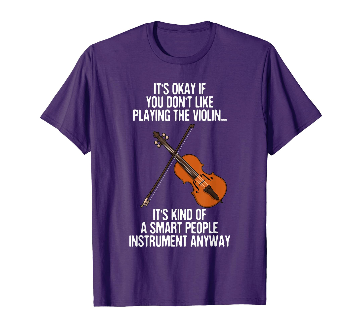 Best Violin Art For Men Women Kids Instrument Violin Player T-Shirt