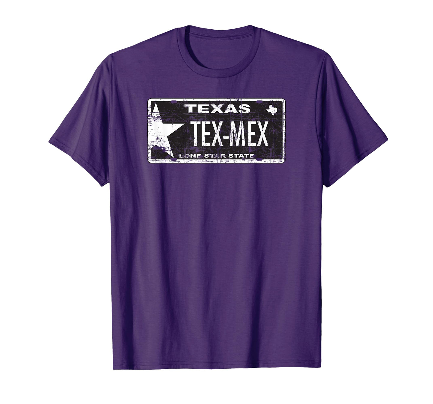 Texas Tex-Mex License Plate T-Shirt