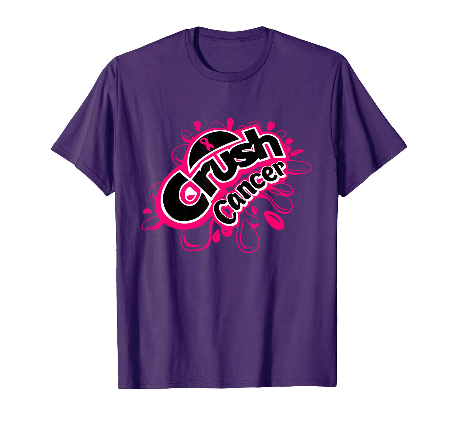 Crush cancer breast cancer awareness T-Shirt