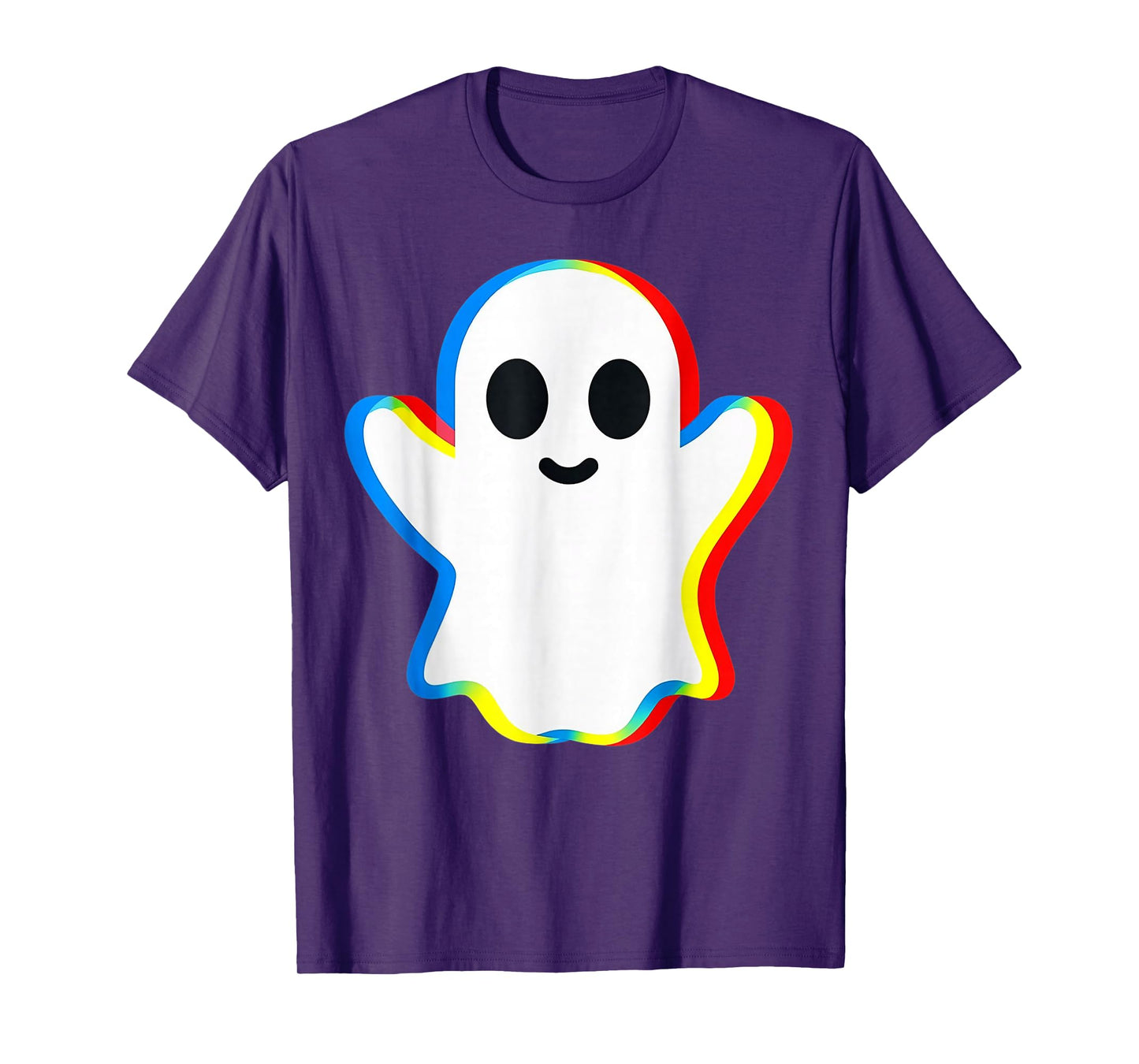 Funny Boo Ghost Glitch Halloween Costumes T-Shirt