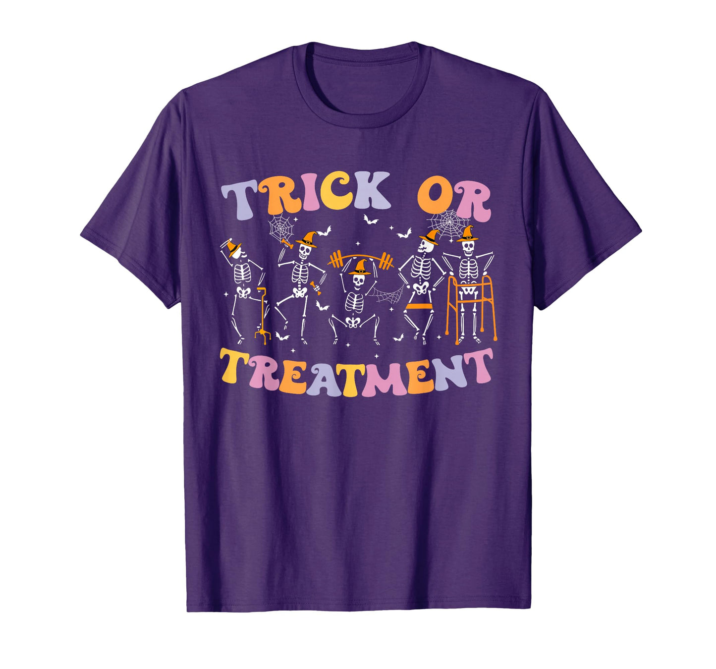 Trick Or Treatment PT Physical Therapy Therapist Halloween T-Shirt