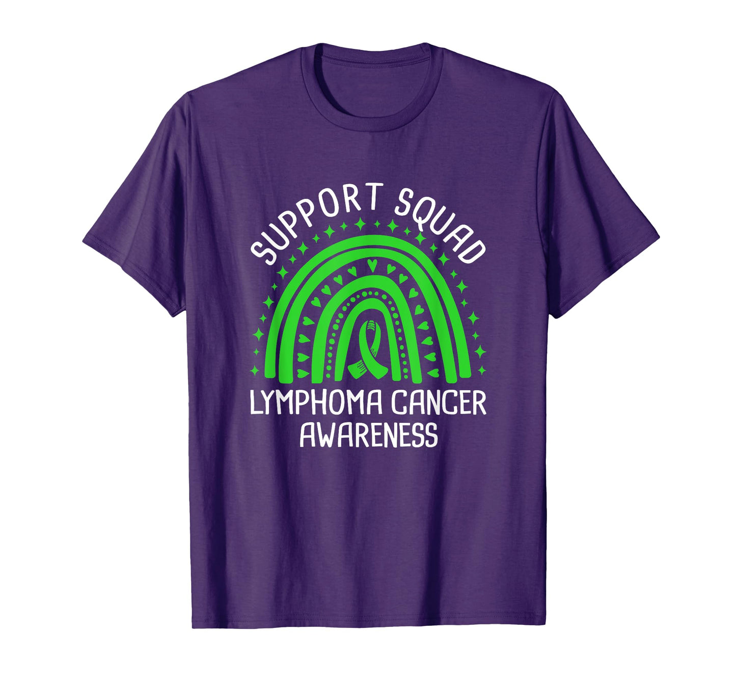 Support Squad Lymphoma Cancer Awareness T-Shirt