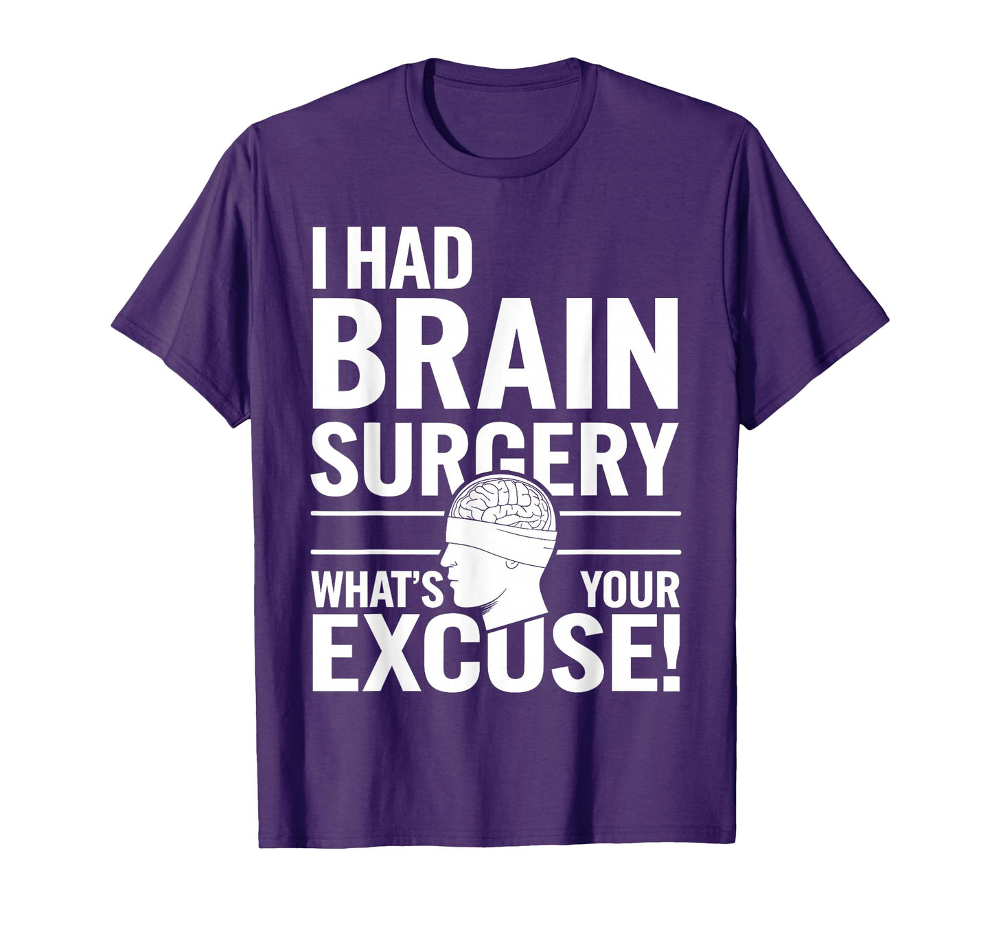 Brain Surgery Art for Men Women Post Brain Surgery Recovery T-Shirt