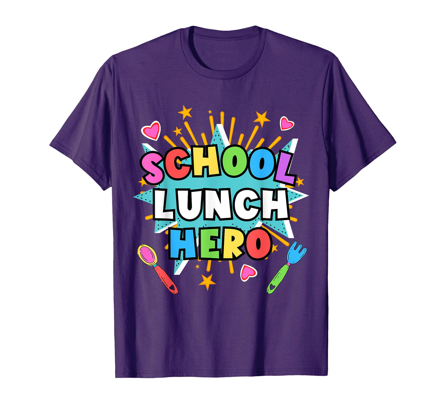 Lunch Hero Squad Tee a Food Service worker School lunch hero T-Shirt