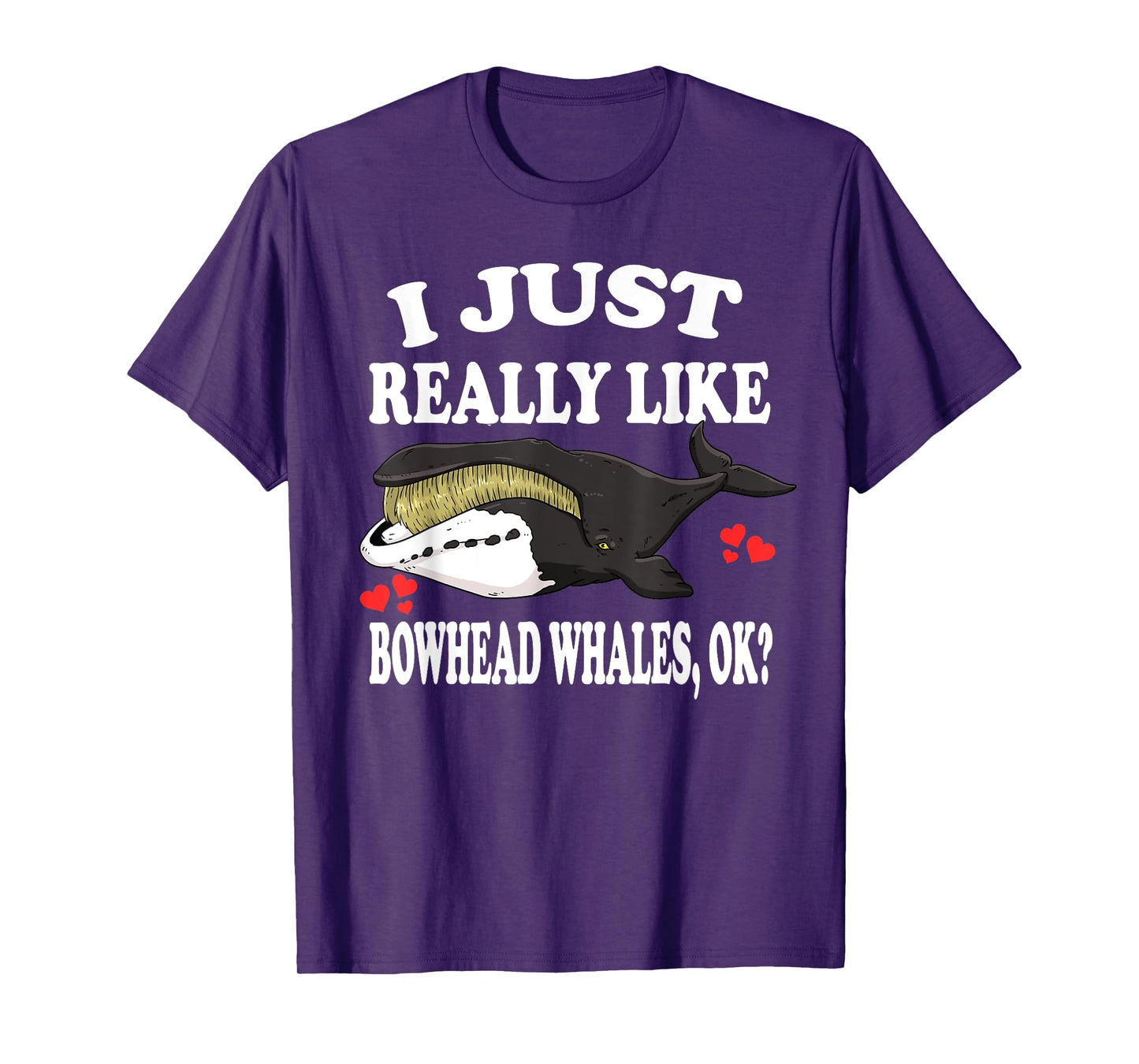 I Just Really Like Bowhead Whales Ok T-Shirt