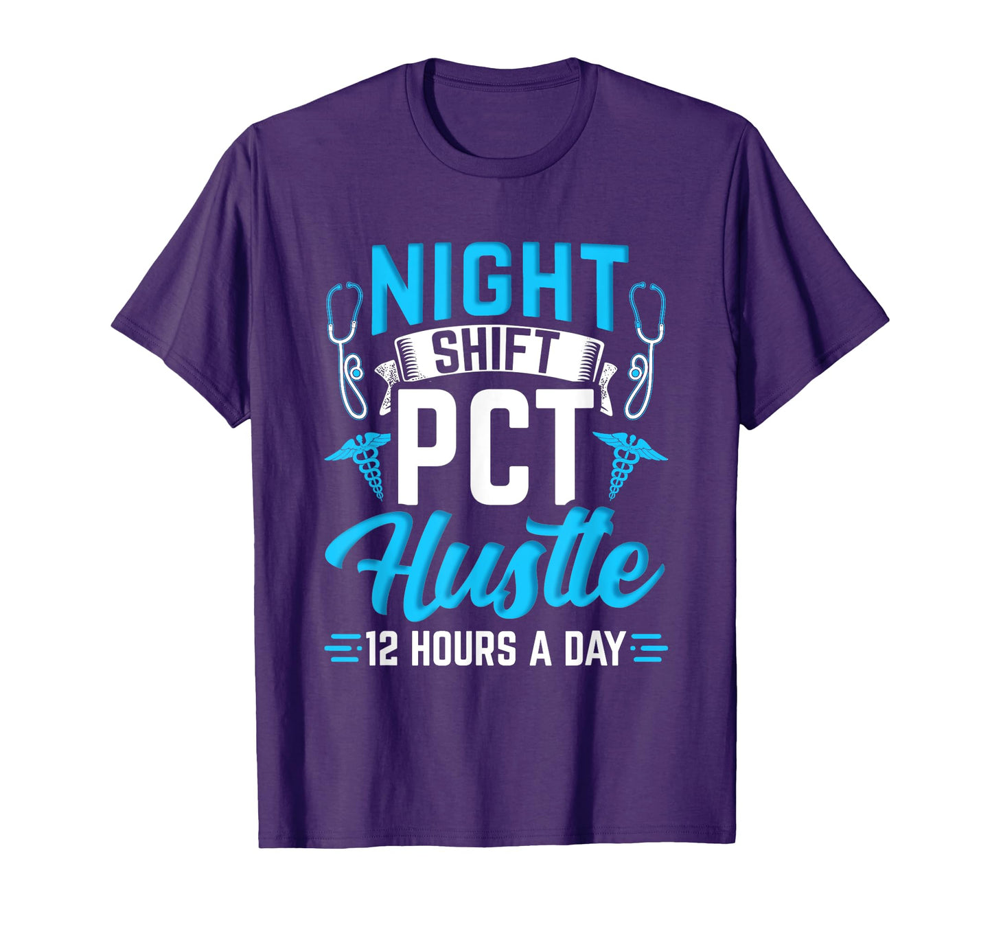 Night Shift PCT Patient Care Technician T-Shirt