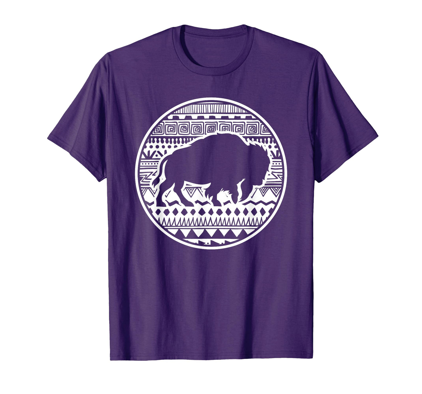 American Bison Animal Lover Vintage Tribal Buffalo T-Shirt