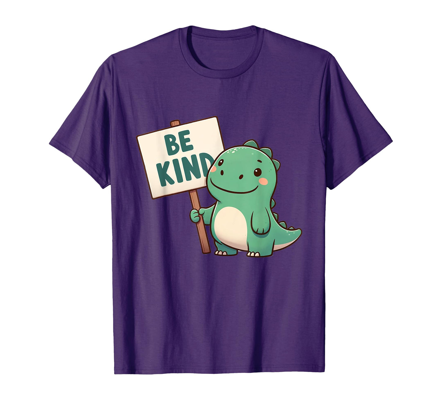 Be Kind Teacher Anti-Bullying Dino Kindness Women Men Boys T-Shirt