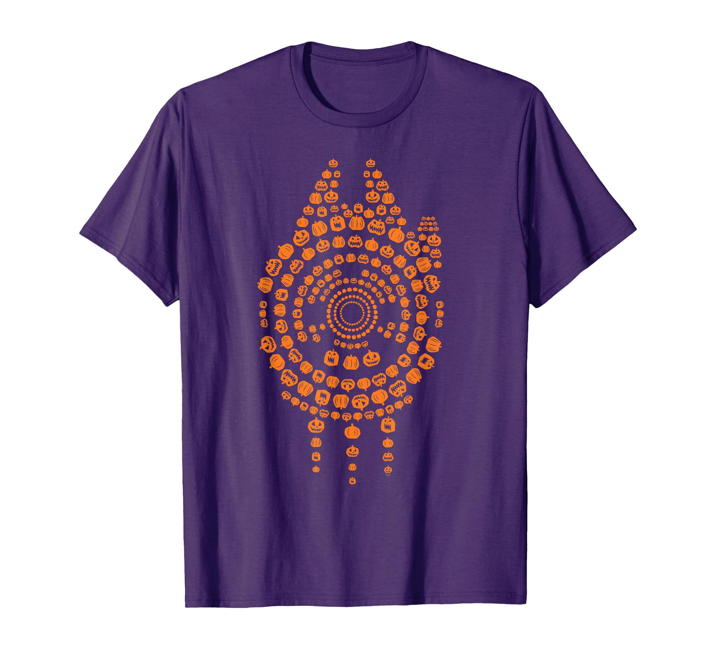 Star Wars Halloween Millennium Falcon Pumpkins T-Shirt