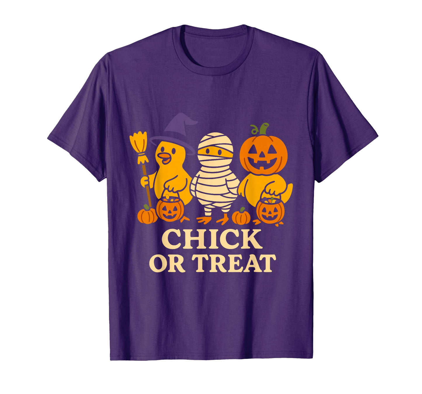 Chick or Treat Spooky Cute Halloween Humor T-Shirt